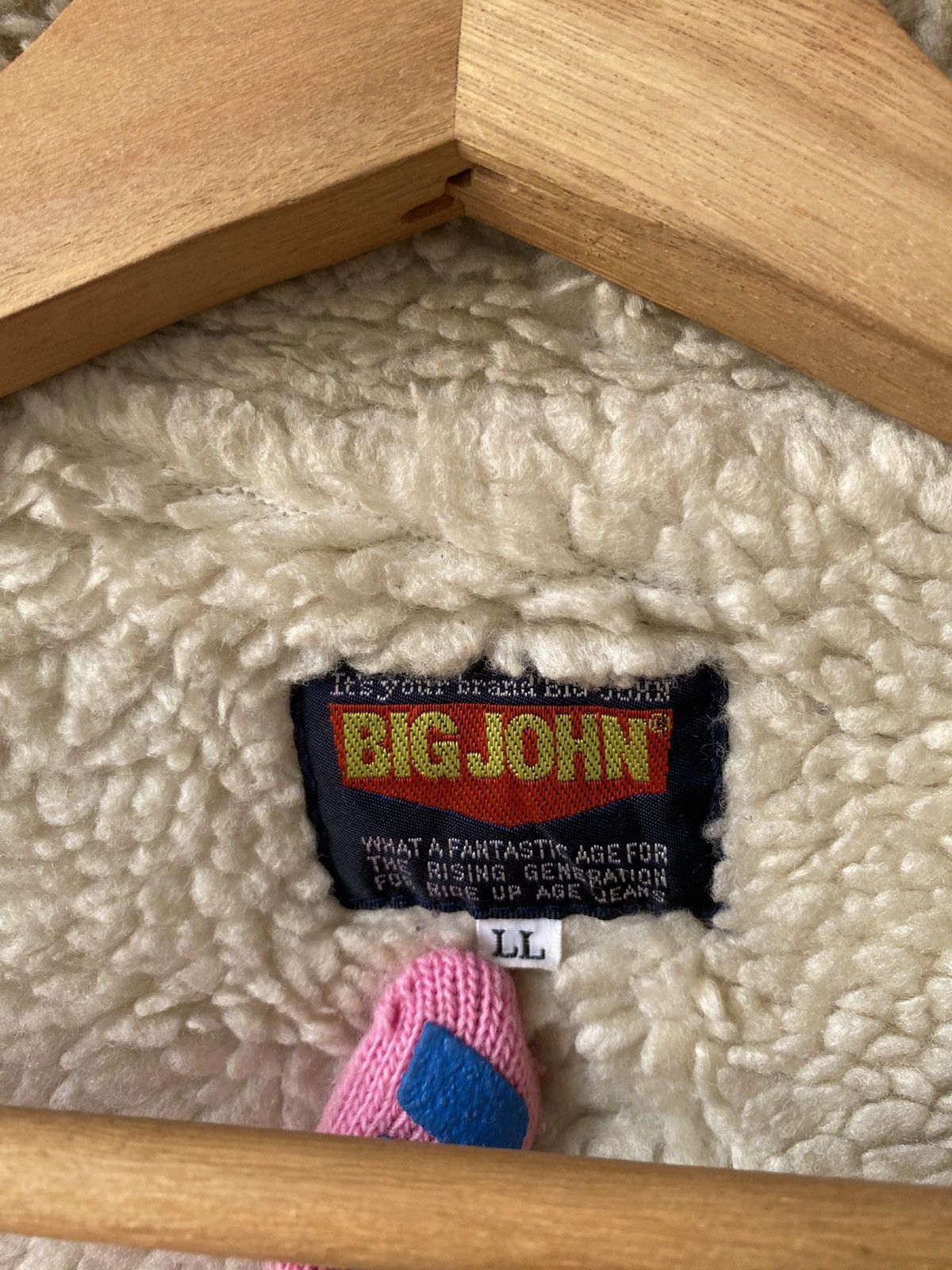 Big John × Vintage 1990s - Vintage Big John Corduroy Sherpa Lining Jacket Size US M / EU 48-50 / 2 - 20 Thumbnail
