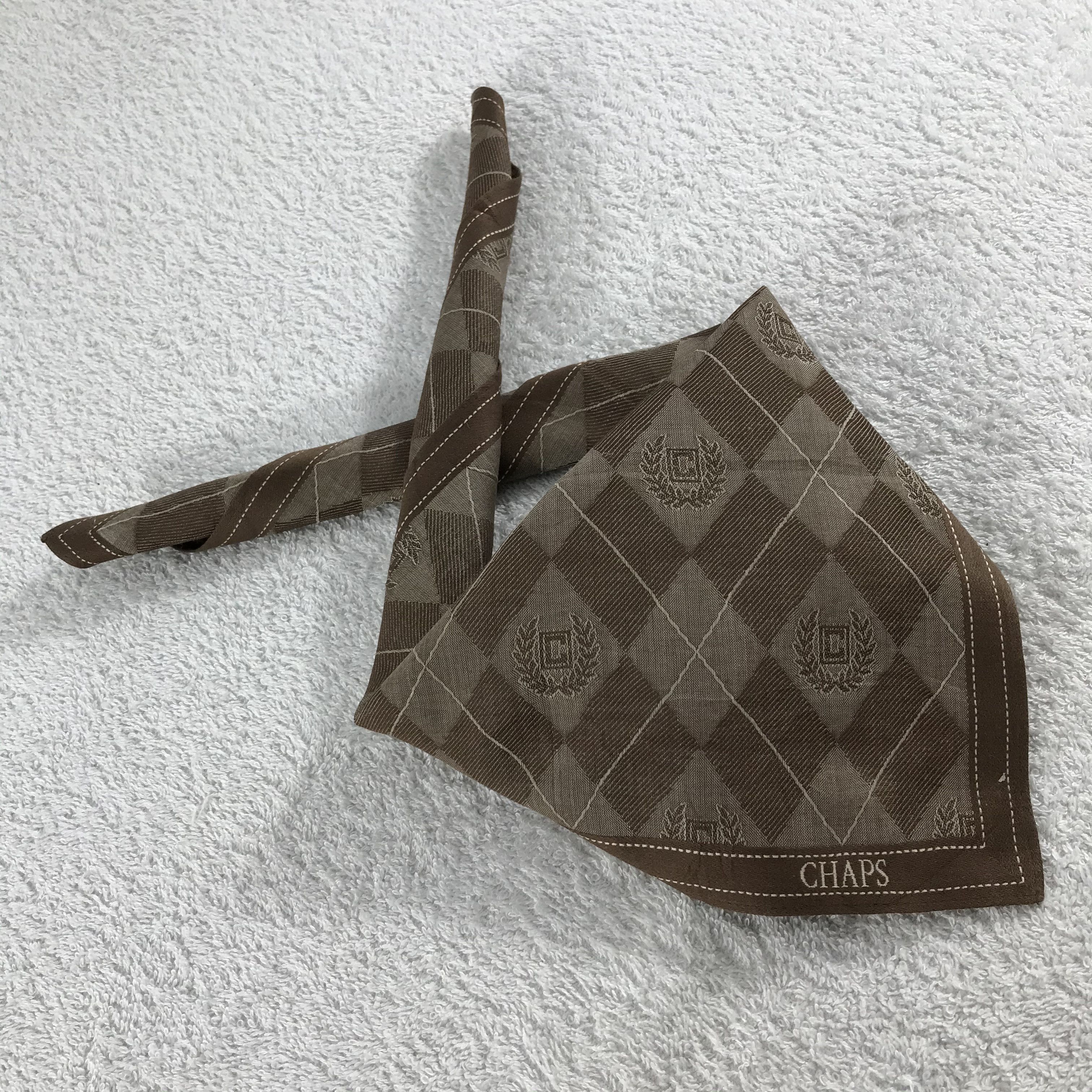 Chaps × Vintage Chaps Bandana / Handkerchief / Neckerchief - S293 Size ONE SIZE - 4 Thumbnail