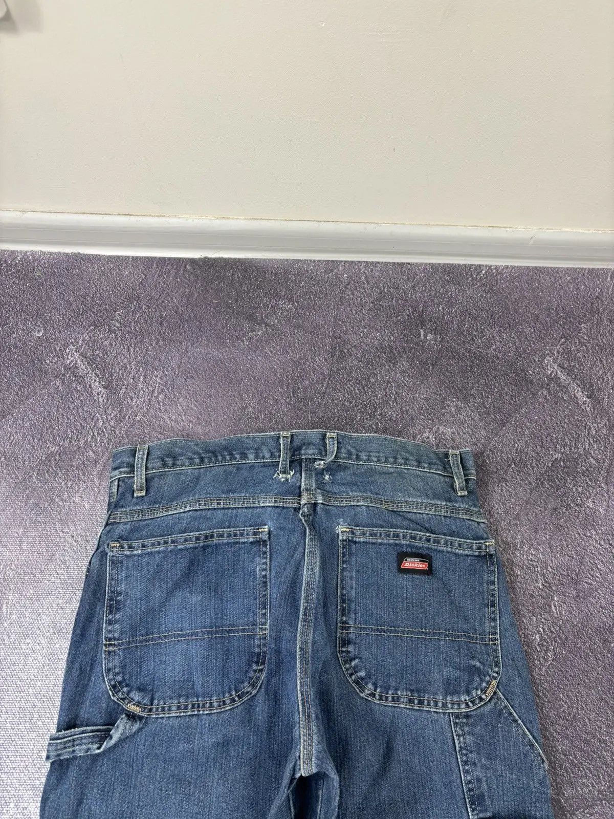 Dickies × Vintage Vintage Dickies Relaxed Fit Blue Work Denim Jeans Size US 32 / EU 48 - 5 Thumbnail
