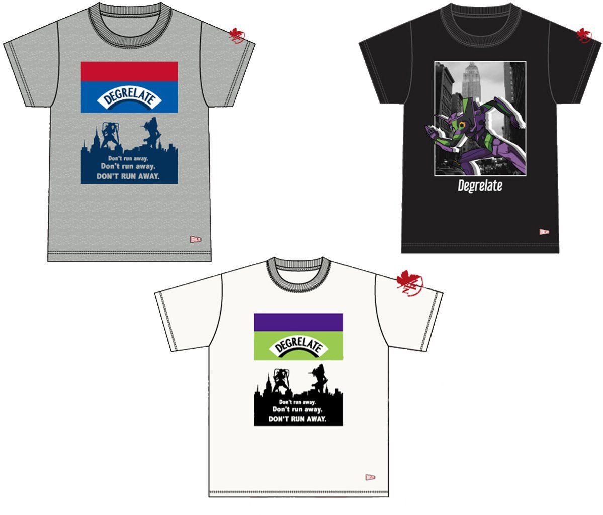 Anime DEGRELATE x EVANGELION Graphic White Tee Size US L / EU 52-54 / 3 - 8 Thumbnail
