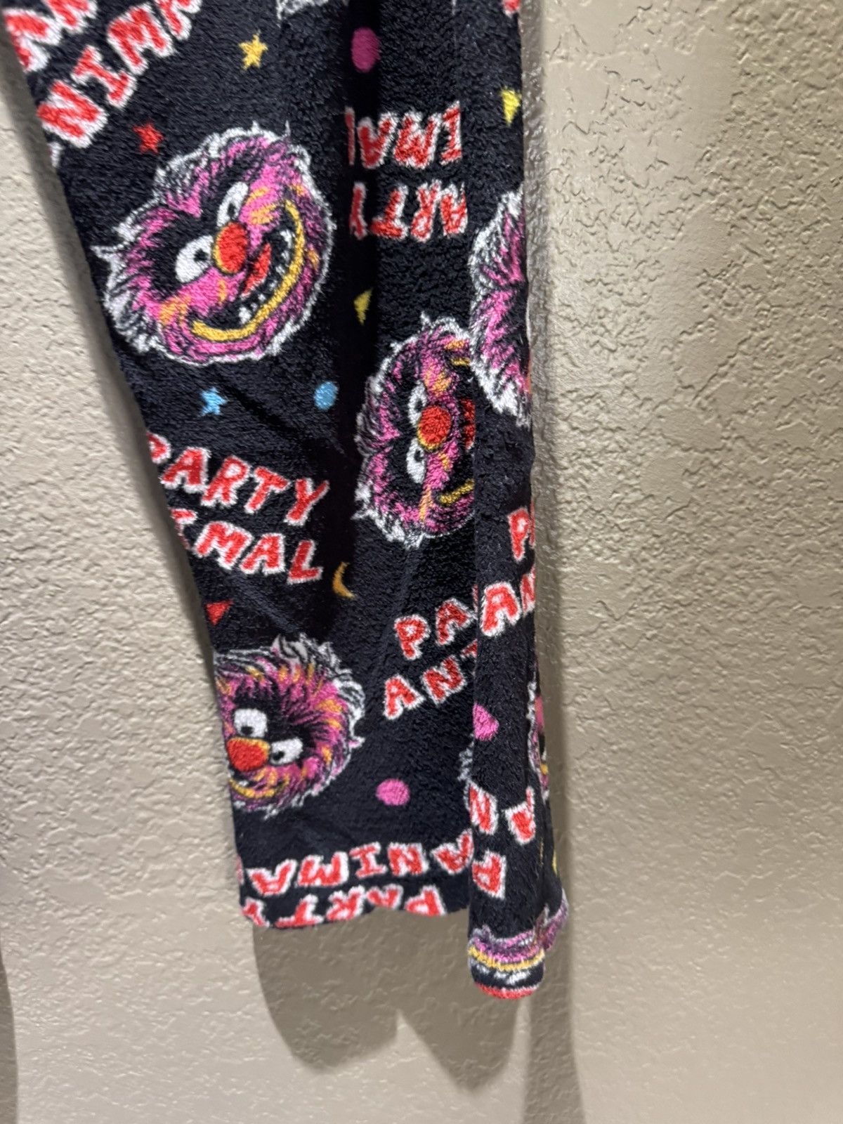 Other Muppets Party Animal Pajama Pants Black and Red Size US 30 / EU 46 - 4 Thumbnail