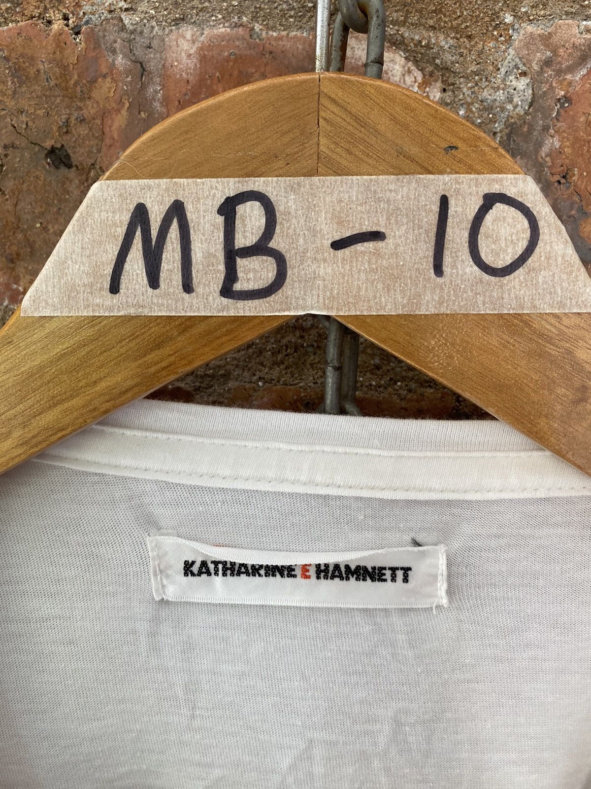 Katharine Hamnett London 1990s Save Africa Poem tee Size US M / EU 48-50 / 2 - 8 Thumbnail