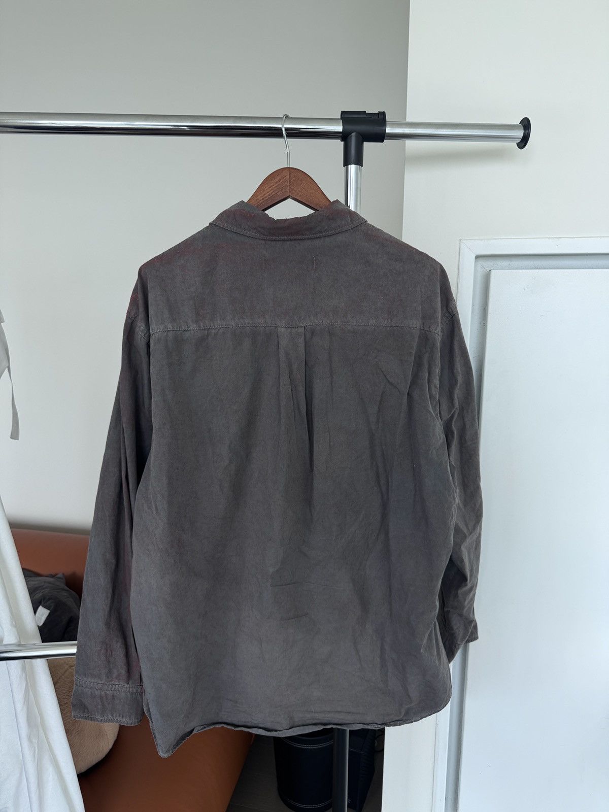 Y/Project Y/PROJECT Pinched Logo Overshirt in Rust/Grey Size US XL / EU 56 / 4 - 5 Thumbnail