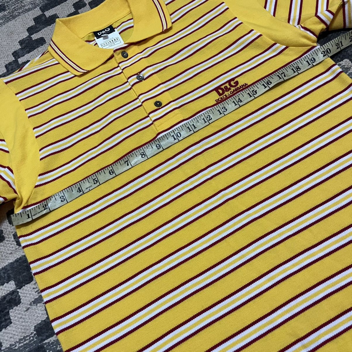 Dolce & Gabbana Authentic Vintage Dolce & Gabbana Stripes Polo Shirt Size US L / EU 52-54 / 3 - 9 Thumbnail