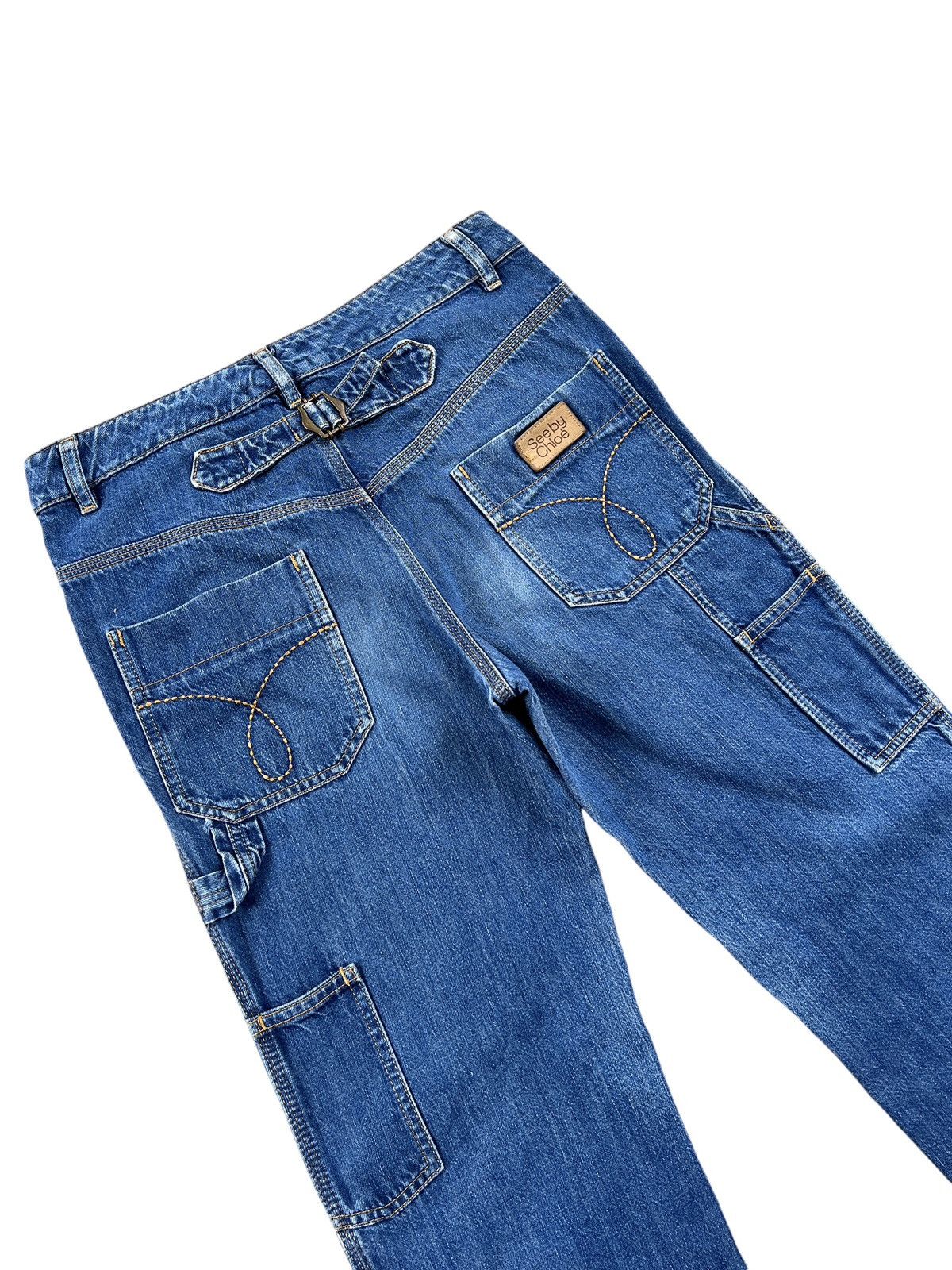 Chloe 2000 See by Chloé Carpenter Jeans Size 29" - 1 Thumbnail