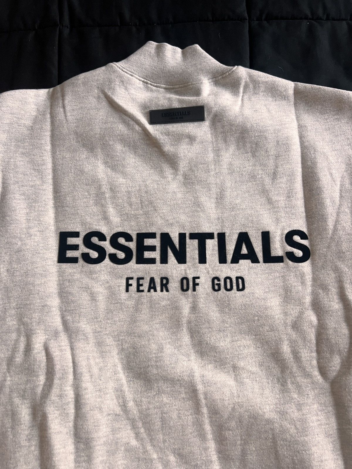 image of Essentials Relaxed Crewneck in Oatmeal, Men's (Size Medium)