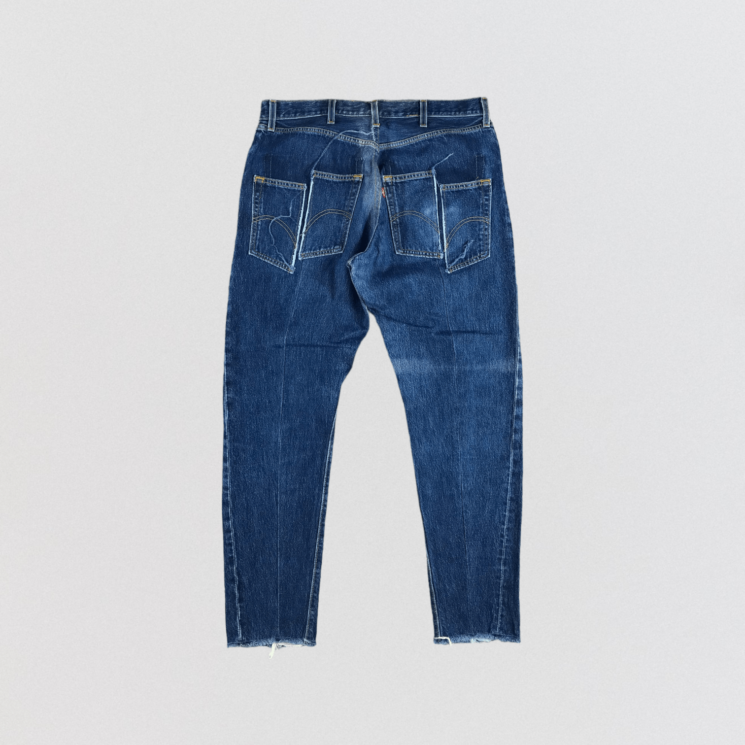 Levi's Vintage 90s Blue Wash Levis 501 Jeans-JM2494 Size US 35 - 2 Thumbnail