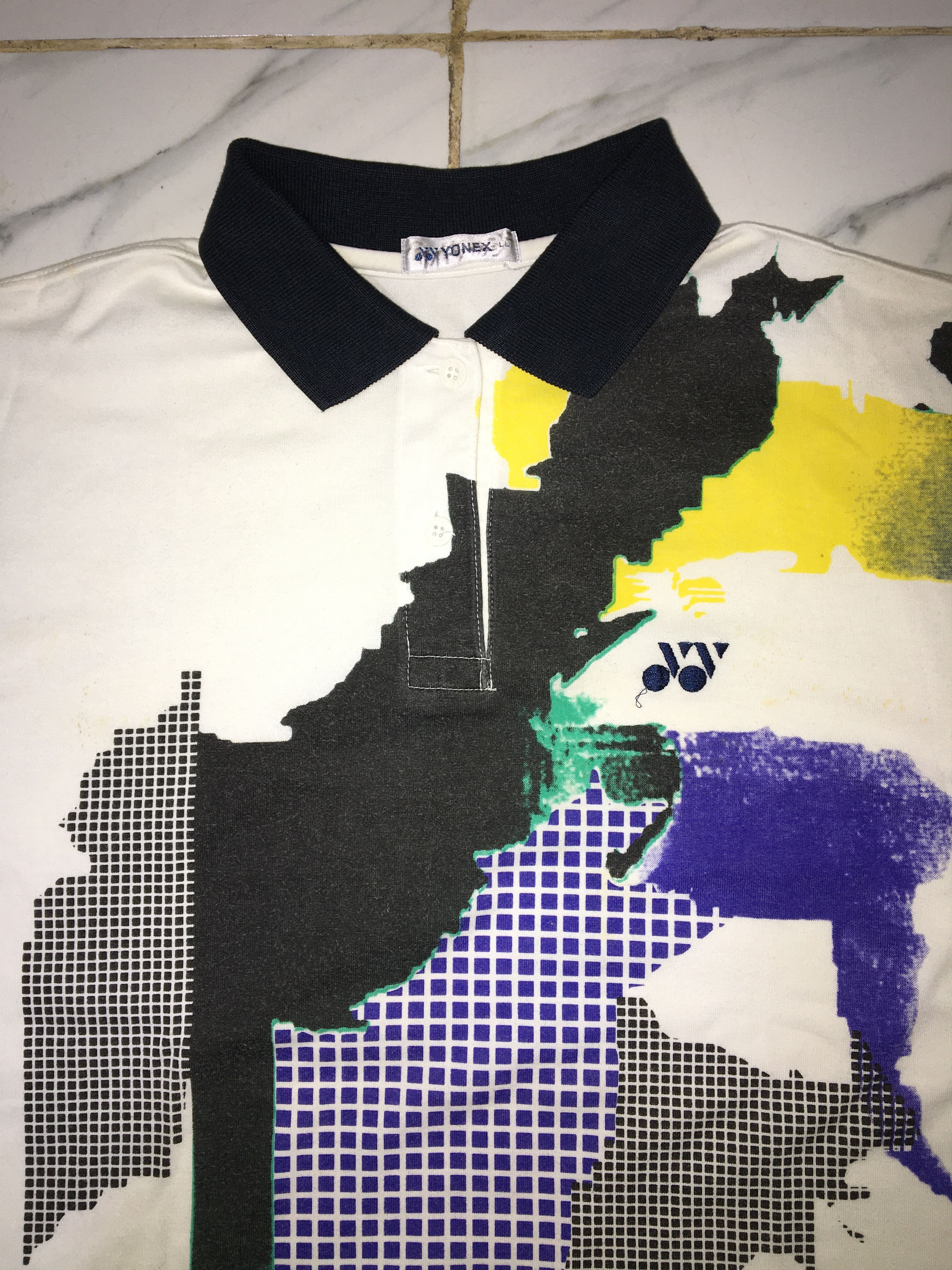 Vintage Vintage Polo Shirt Yonex Size US M / EU 48-50 / 2 - 2 Thumbnail