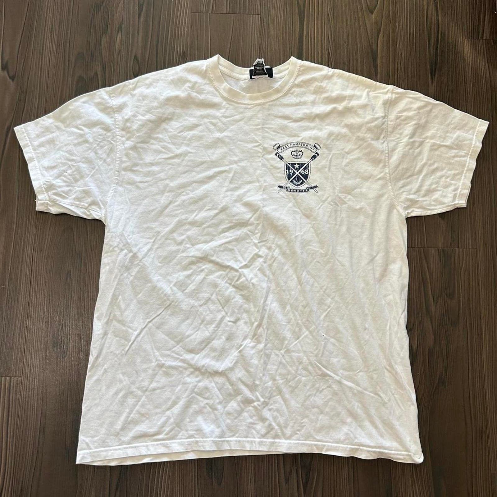 Vintage East Hampton Regatta Graphic Tee Size US XXL / EU 58 / 5 - 1 Thumbnail