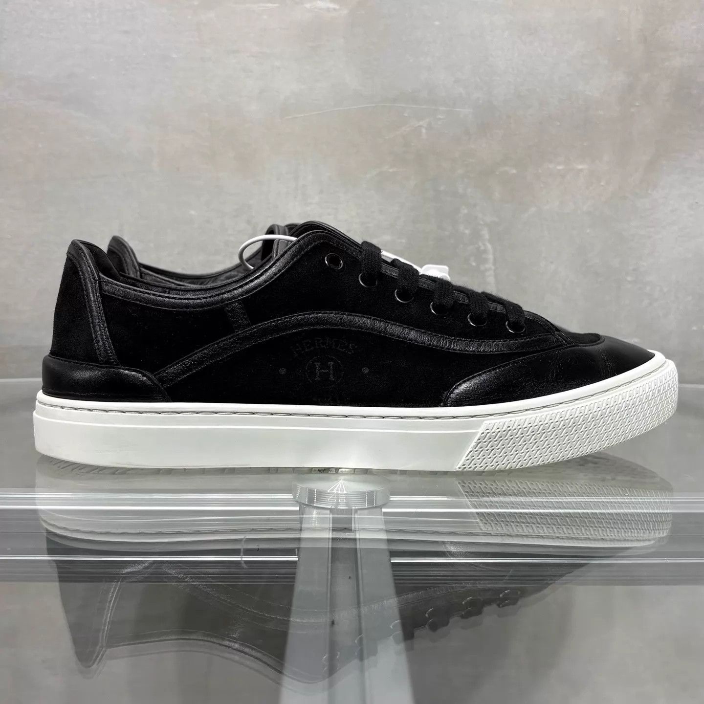 Hermes Hermes black casual sneaker 40.5 Size US 7.5 / EU 40-41 - 4 Thumbnail