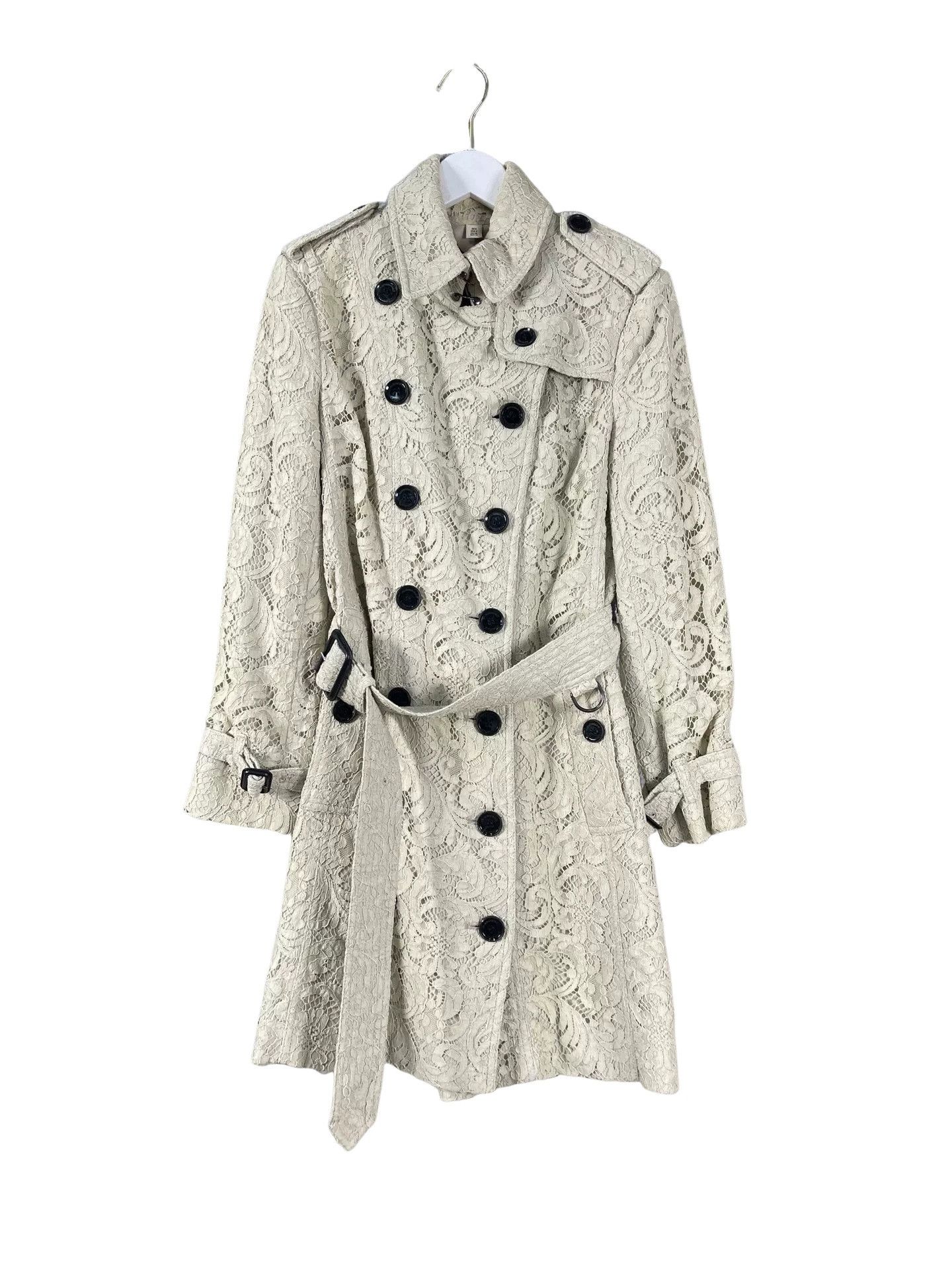 Burberry Burberry Lace Trench Coat Size UK 6 Size XS / US 0-2 / IT 36-38 - 1 Thumbnail