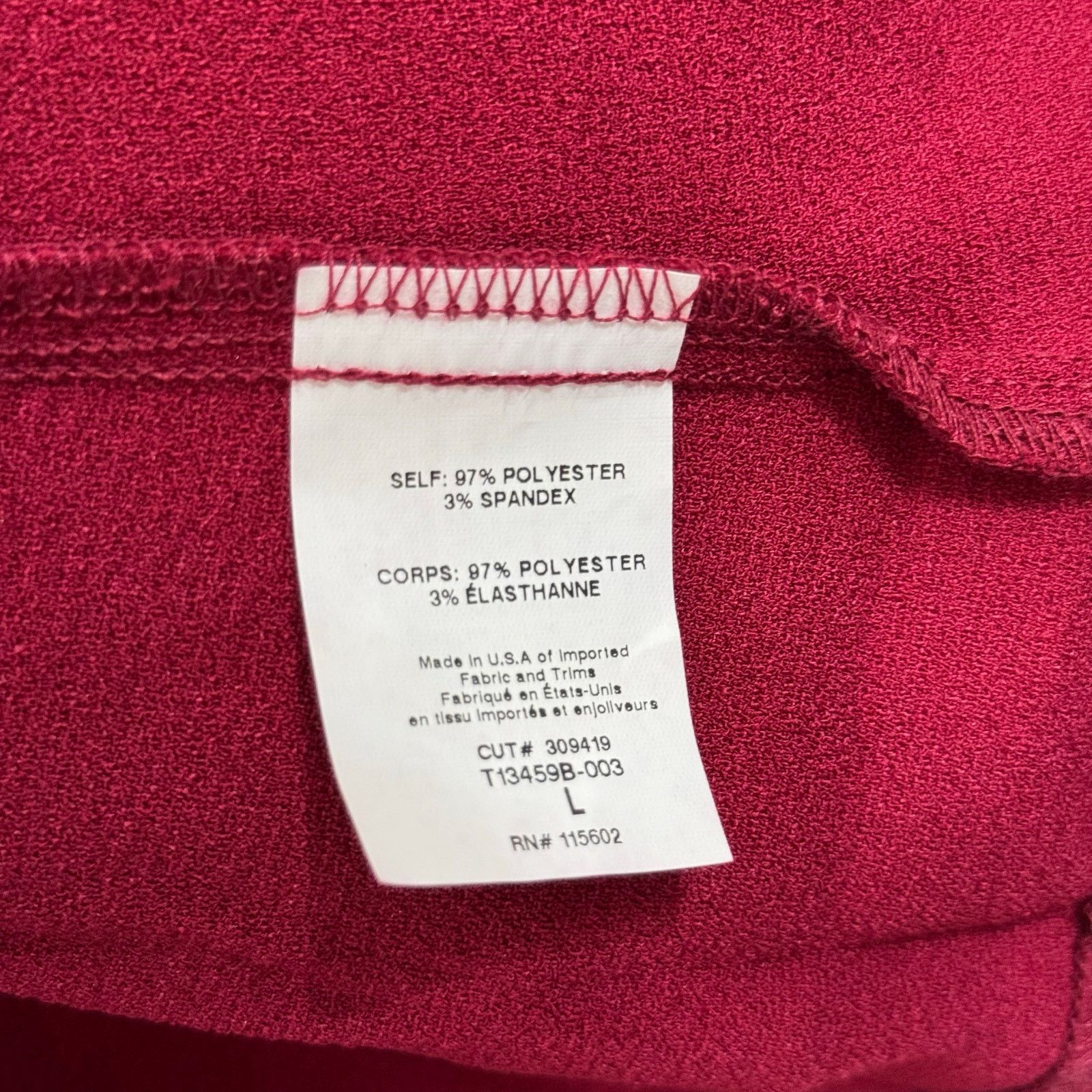 Other Lush Red Pink Open Front Jacket Blazer Size Large Size L / US 10 / IT 46 - 5 Thumbnail