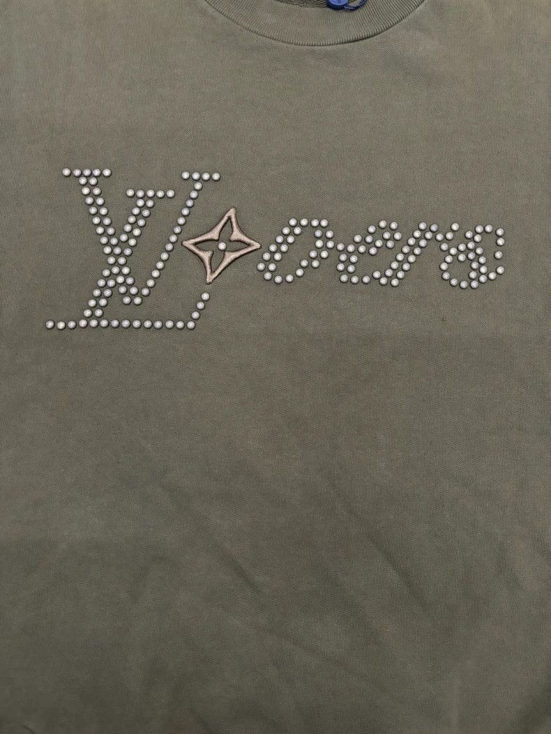 Louis Vuitton Louis Vuitton SS24 Logo Stud Printed Crew Neck Long Sleeve Size US M / EU 48-50 / 2 - 3 Thumbnail