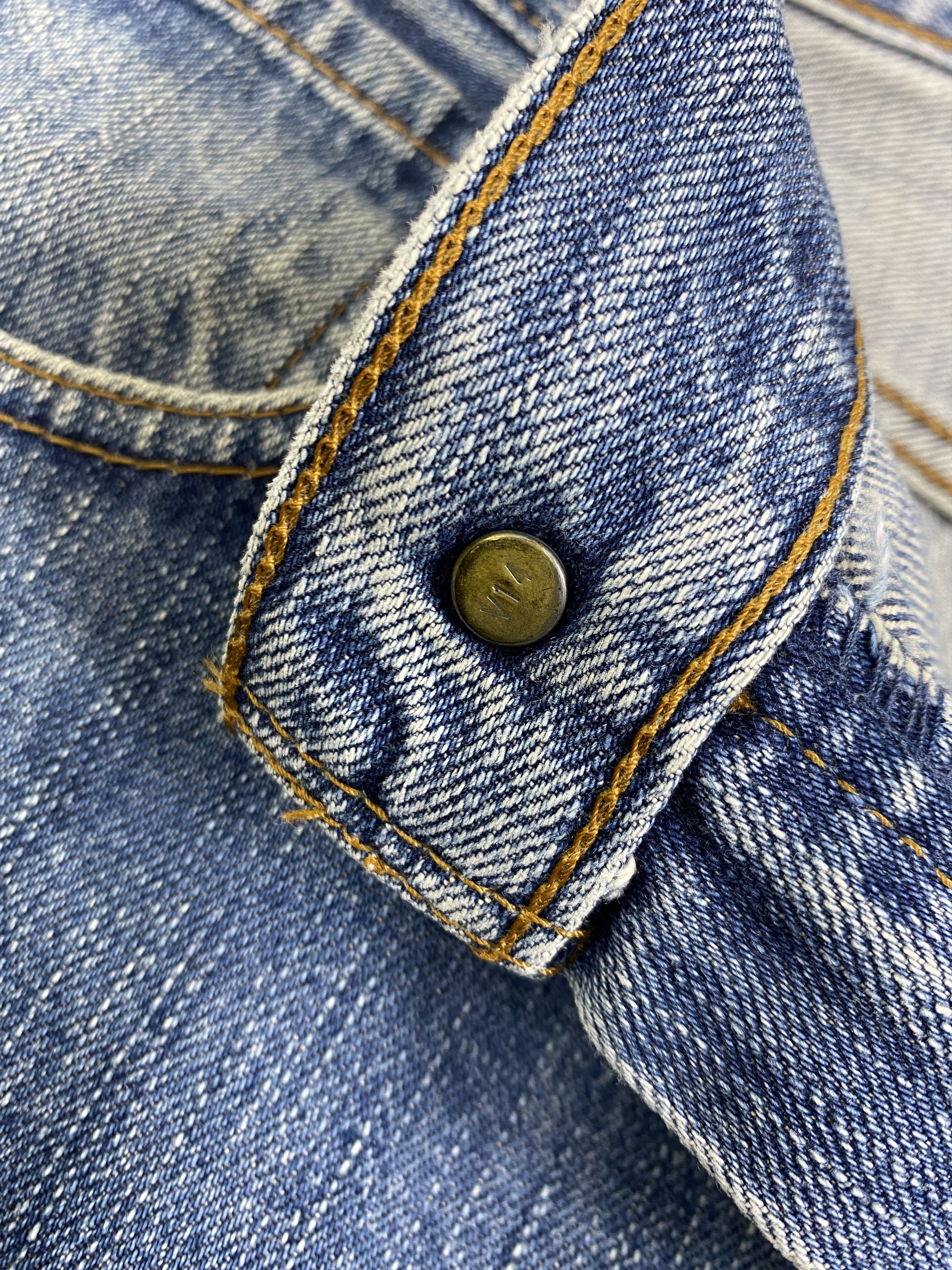 Levi's Vintage Levi's 503 Distressed Denim 32x27 -JN017 Size US 32 / EU 48 - 7 Thumbnail