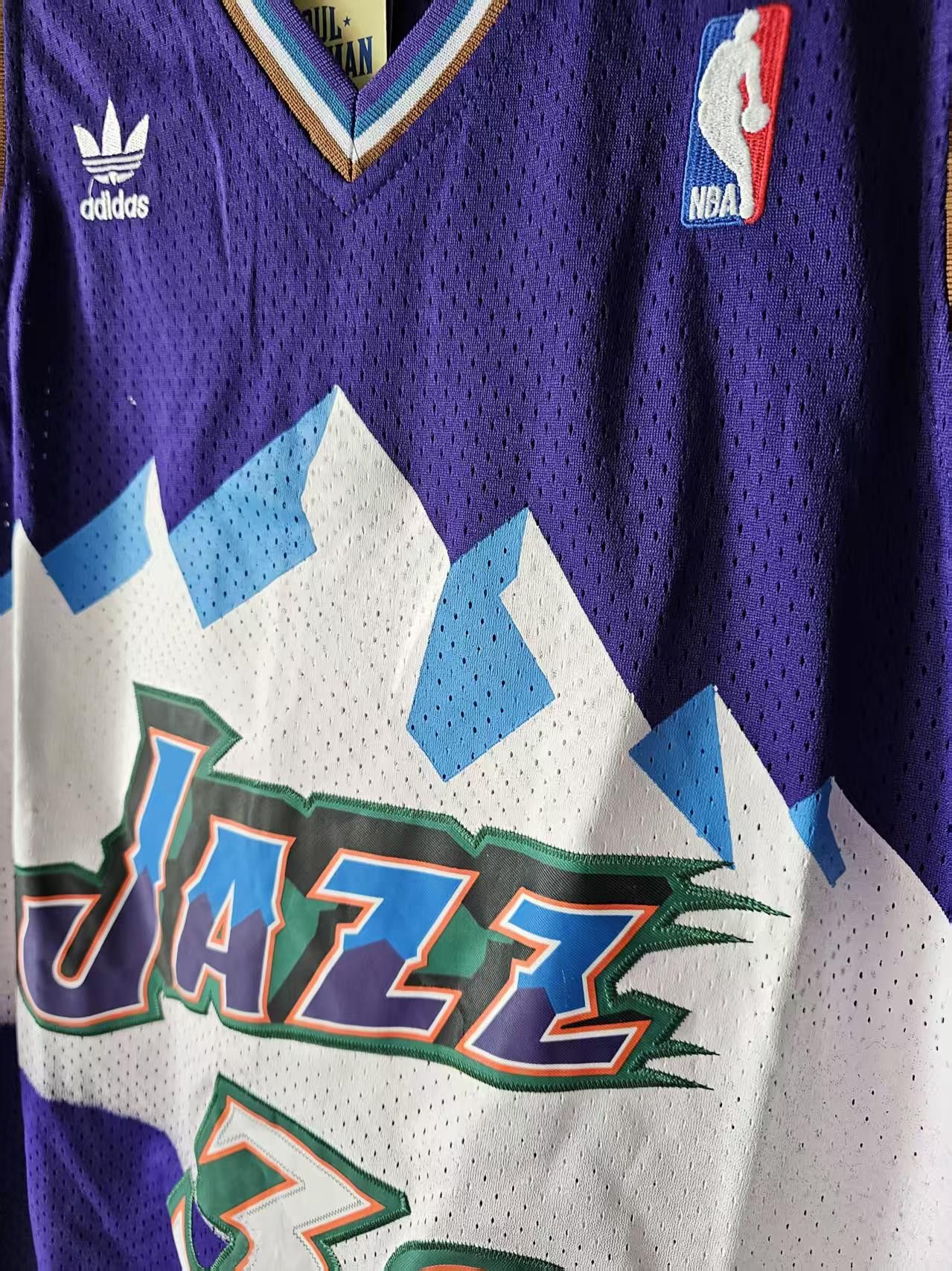 NBA Utah Jazz #32 Karl Malone Jersey Size US S / EU 44-46 / 1 - 3 Thumbnail