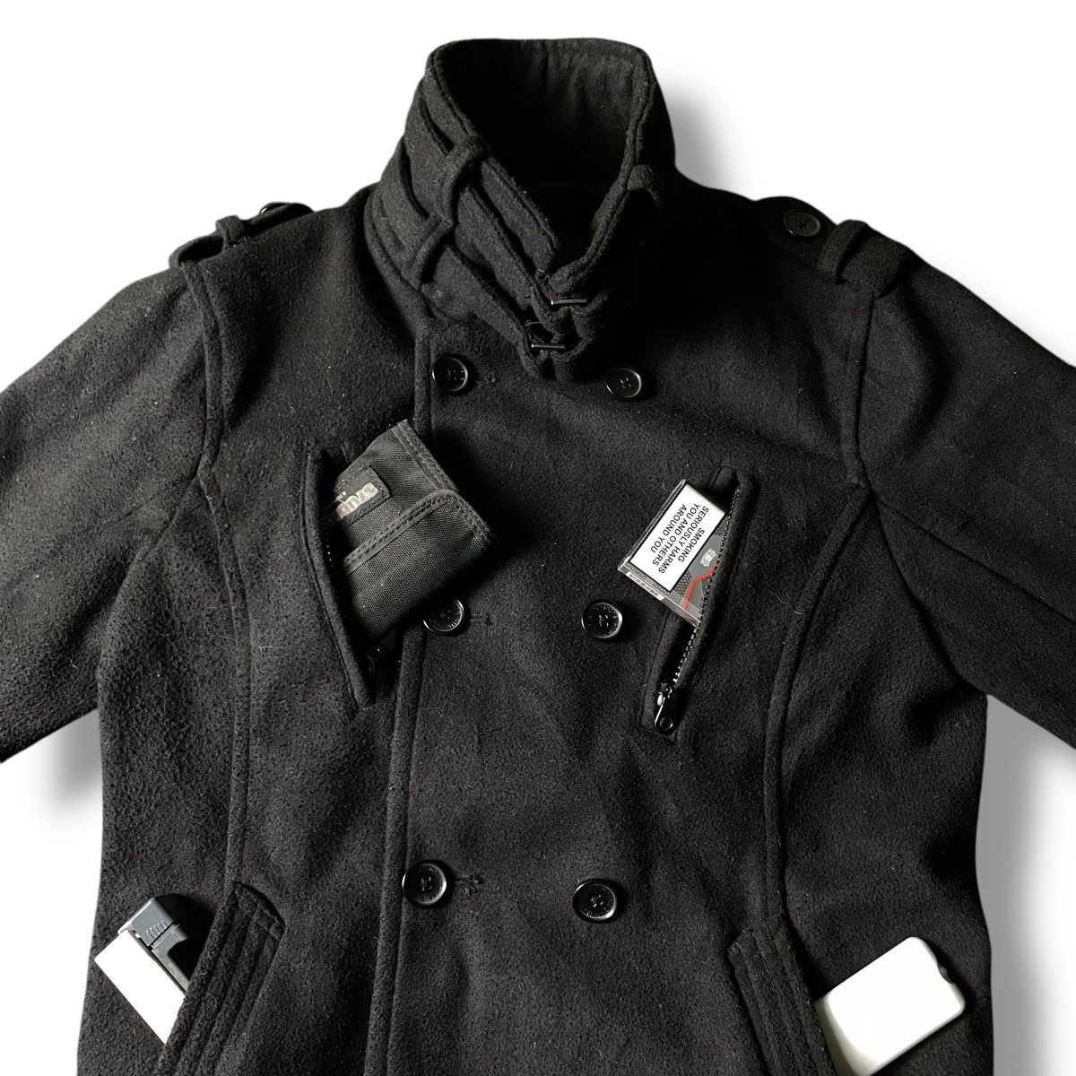 If Six Was Nine 🇯🇵 IN THE ATTIC PUNK GOTHIC WOOL JACKET Size US M / EU 48-50 / 2 - 3 Thumbnail