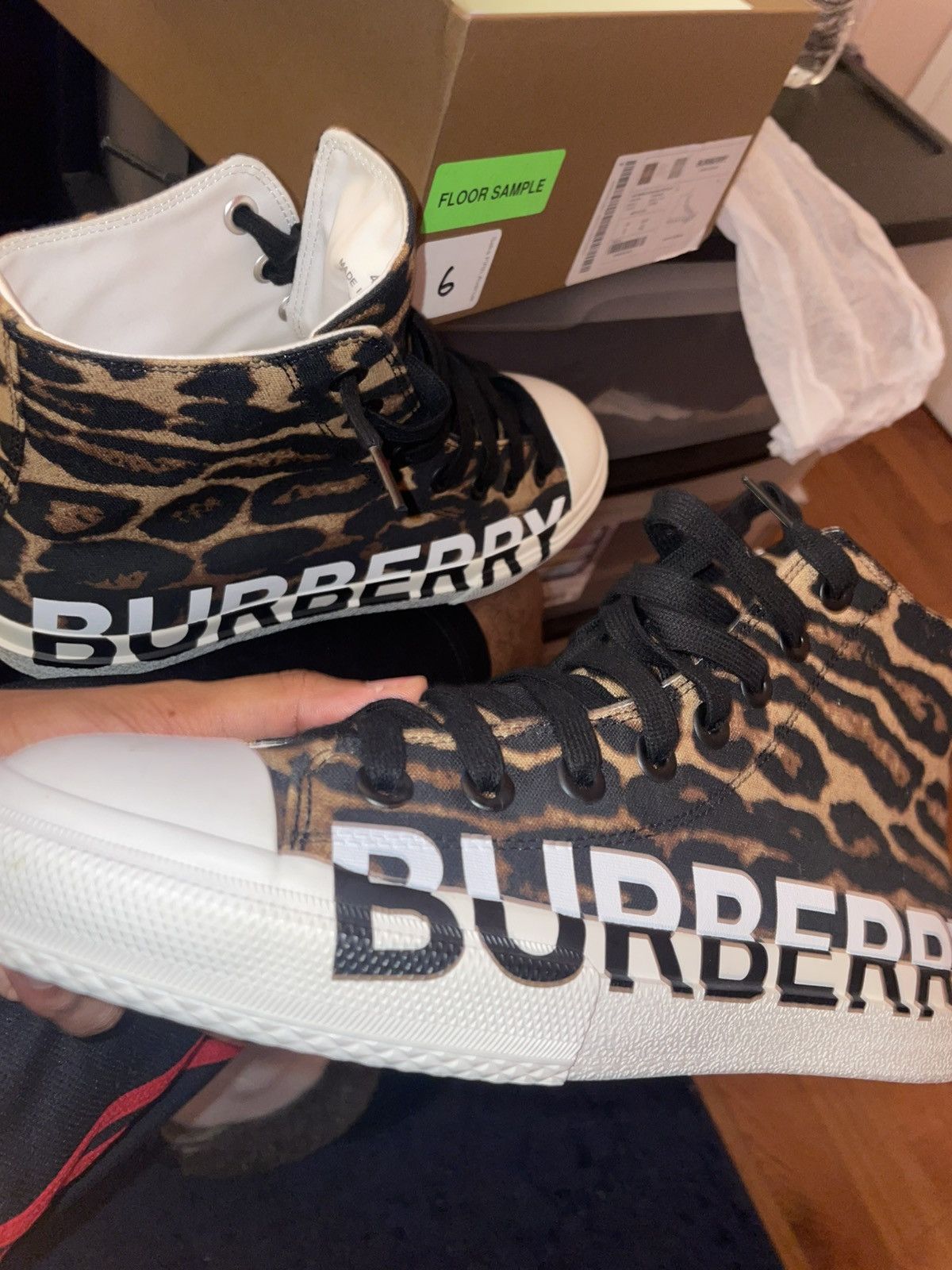 Burberry Burberry leopard sneakers Size US 9 / EU 42 - 6 Thumbnail