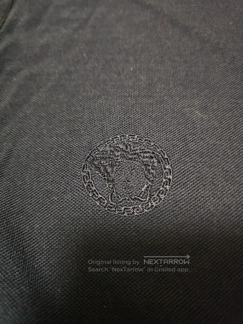 Versace Versace Blue Short Sleeve Polo Shirt. Size US S / EU 44-46 / 1 - 2 Thumbnail