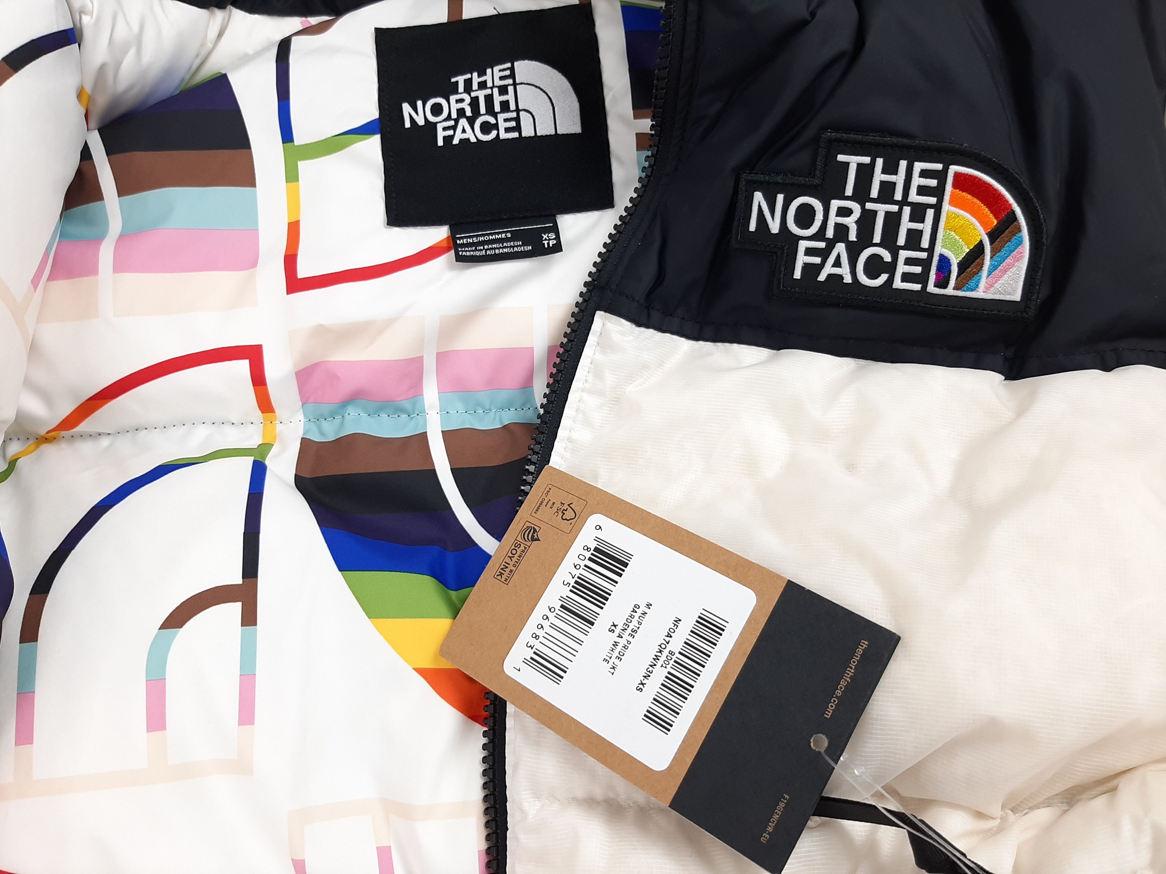 The North Face The North Face 1996 Retro Nuptse Pride Jacket Men's Size XS Size US XS / EU 42 / 0 - 7 Thumbnail