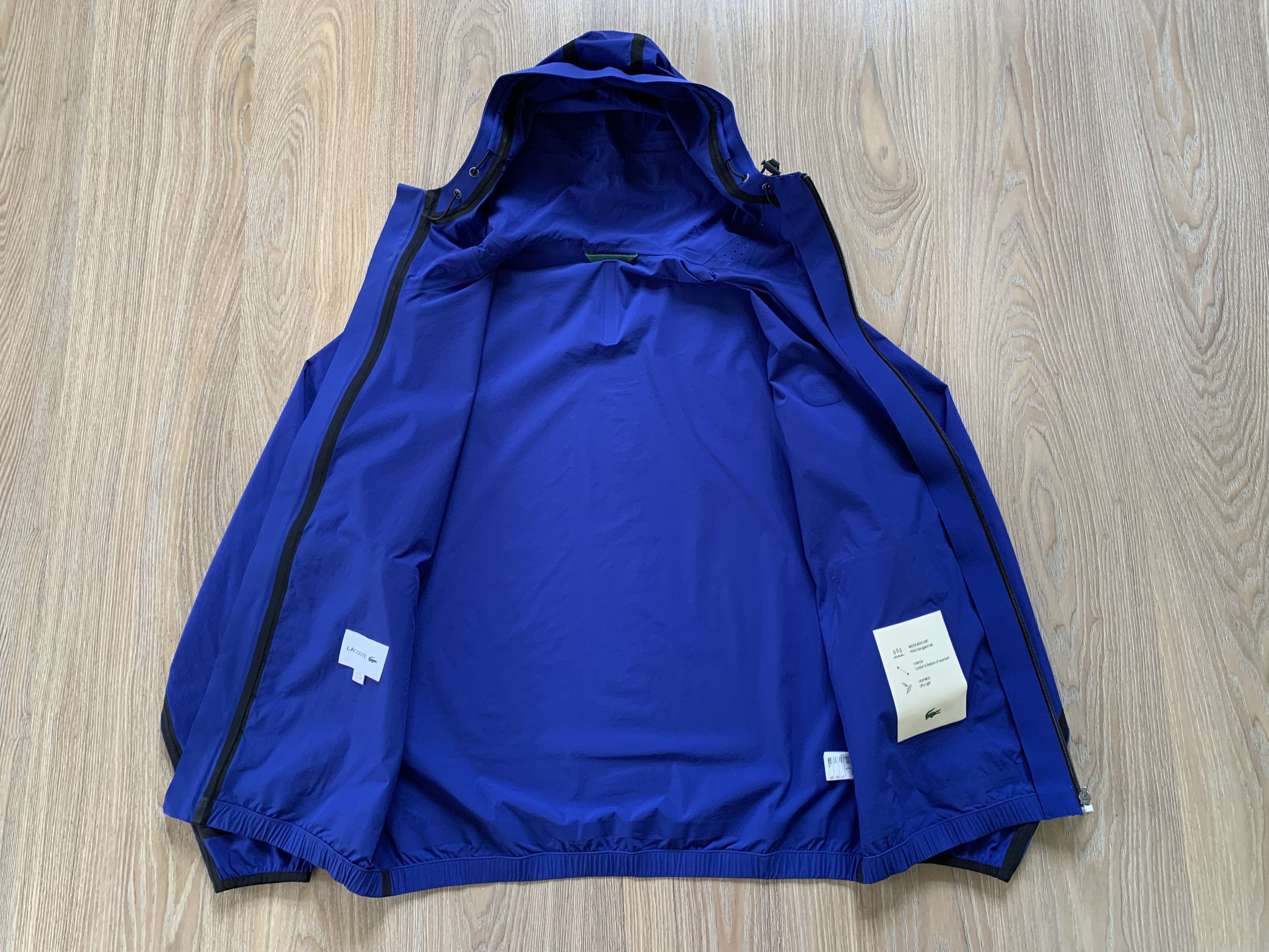 Lacoste Lacoste Men's Cosmic Hooded Lettering Light Zip Jacket Size US M / EU 48-50 / 2 - 4 Thumbnail