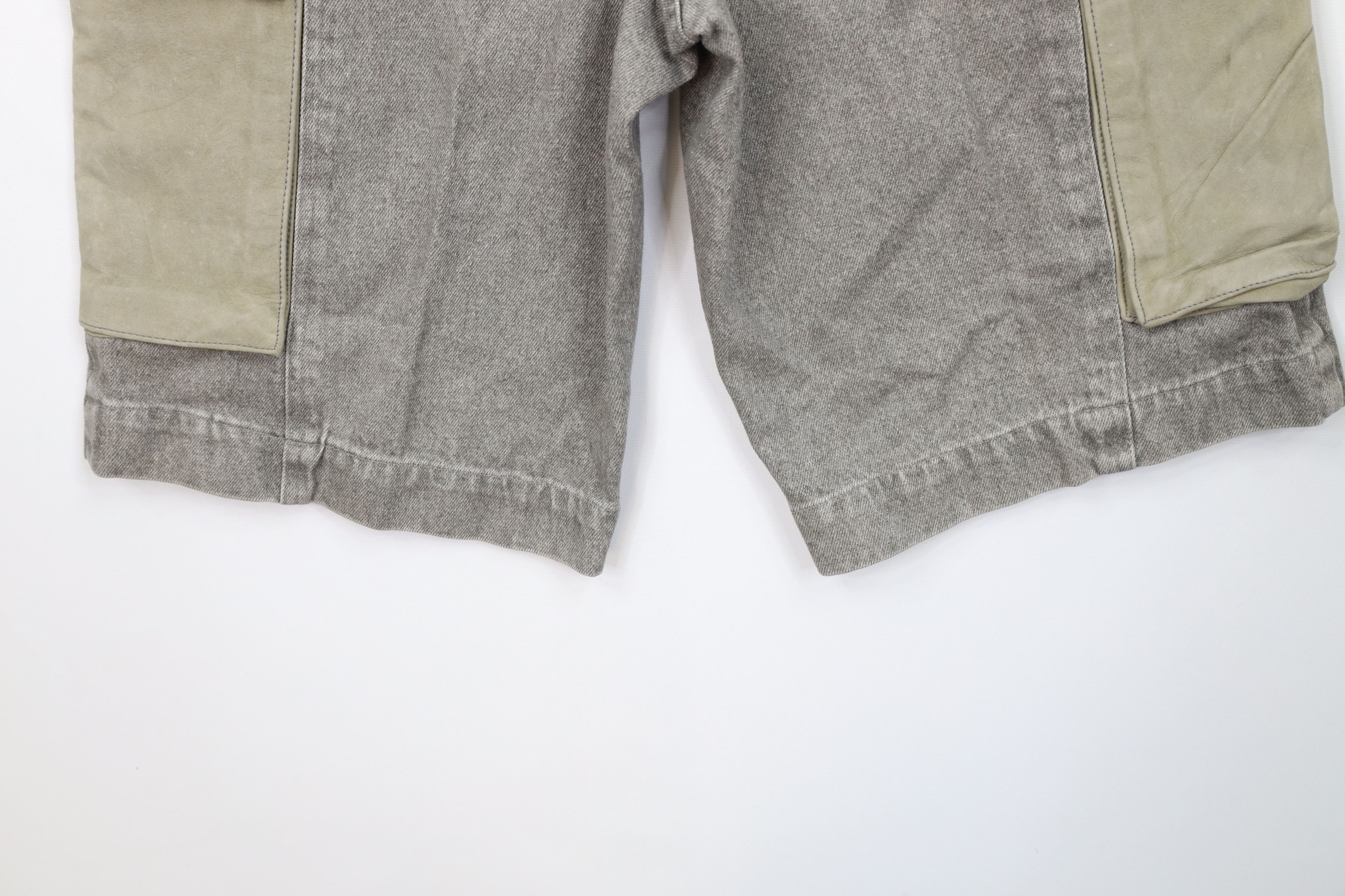Vintage Deadstock Vintage 90s Streetwear Stonewash Cargo Shorts Size US 30 / EU 46 - 14 Thumbnail