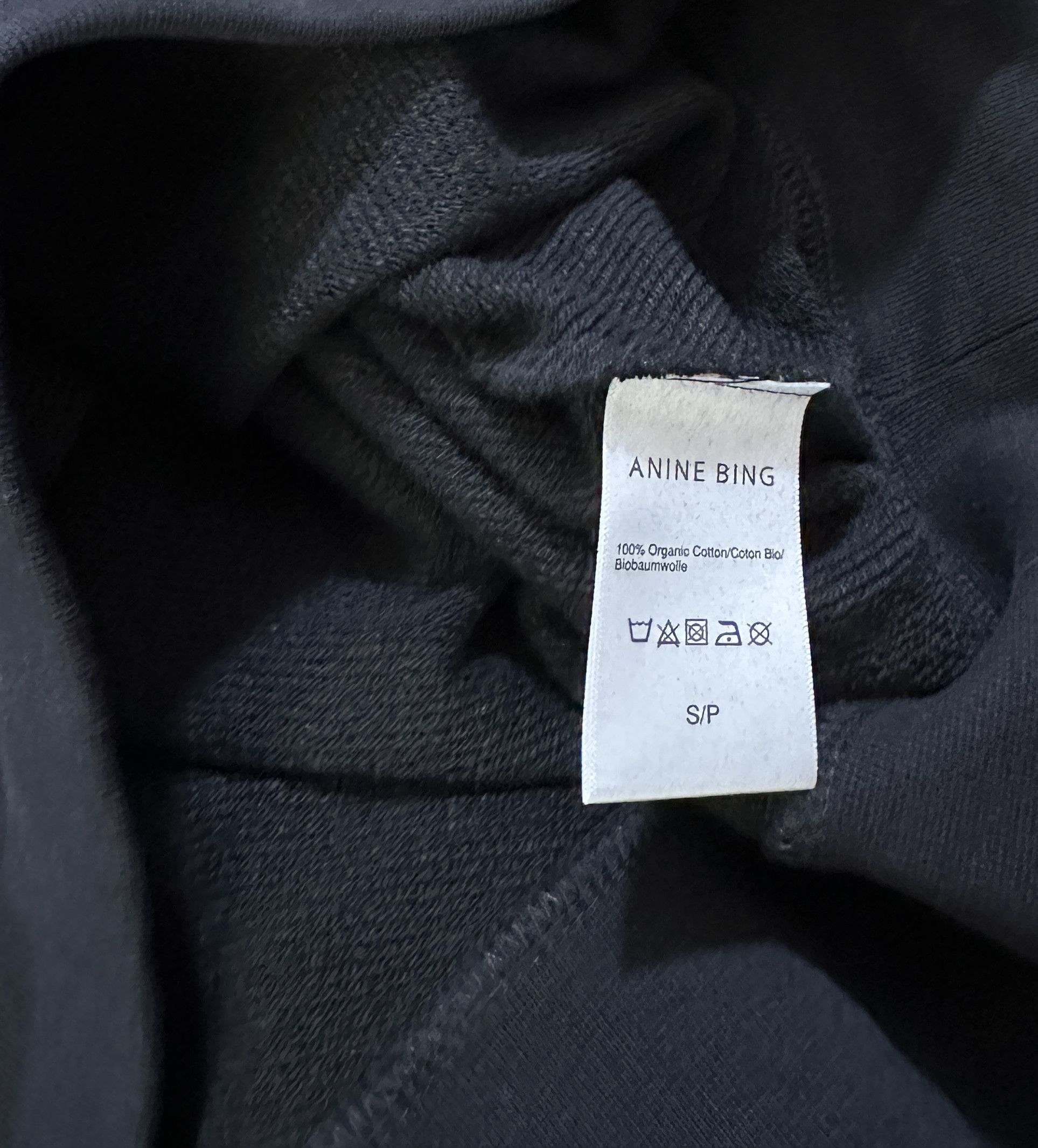 Anine Bing Black Sweatshirt Logo Size S / US 4 / IT 40 - 6 Thumbnail