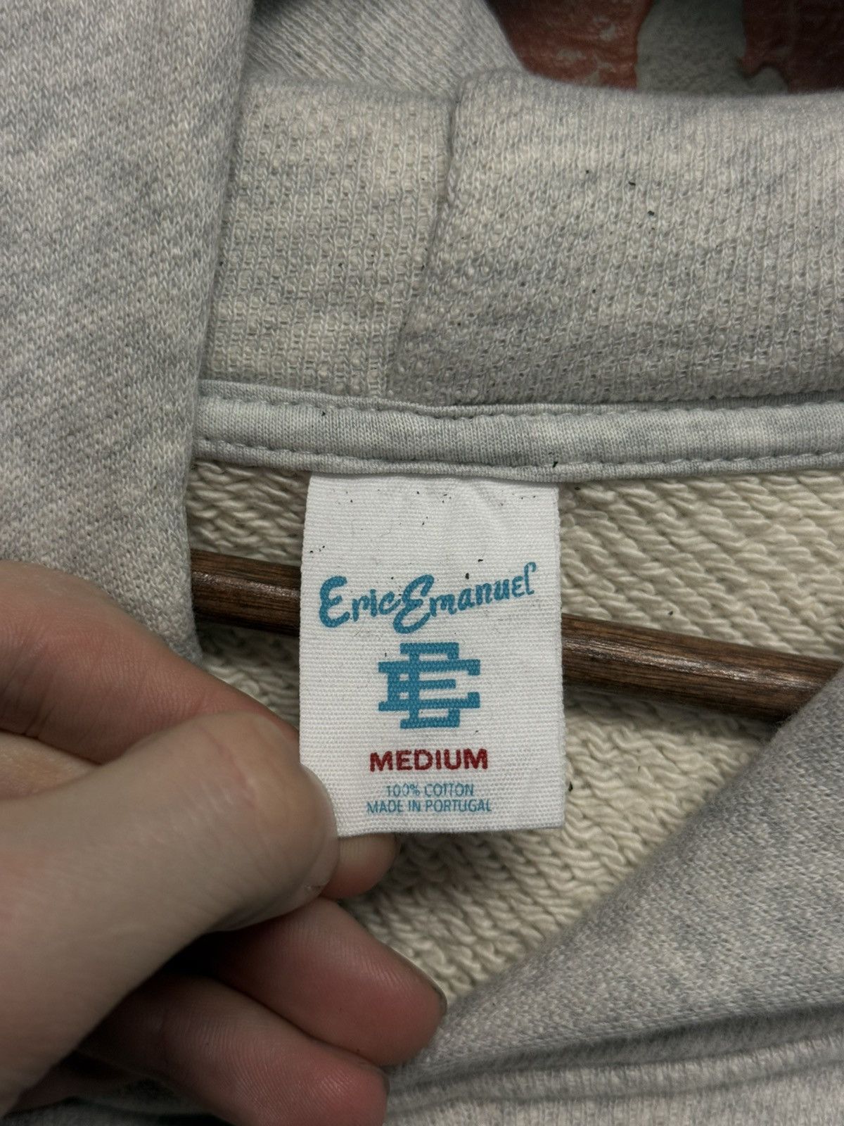 Eric Emanuel Eric Emanuel Grey Bolt Hoodie Size Medium (NEW) Size US M / EU 48-50 / 2 - 6 Thumbnail