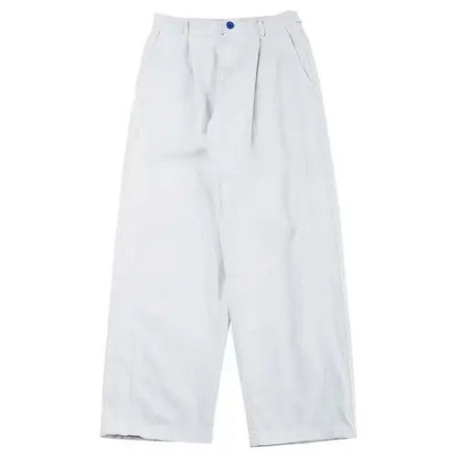 Japanese Brand 21SS Indigo Union Japan White Blue Minimalist Pants Size US 32 / EU 48 - 2 Thumbnail