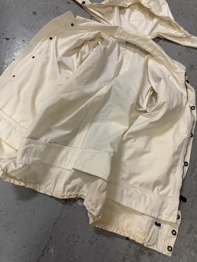 Bottega Veneta 2000s Bottega Veneta White Cargo Jacket Size US XL / EU 56 / 4 - 8 Thumbnail
