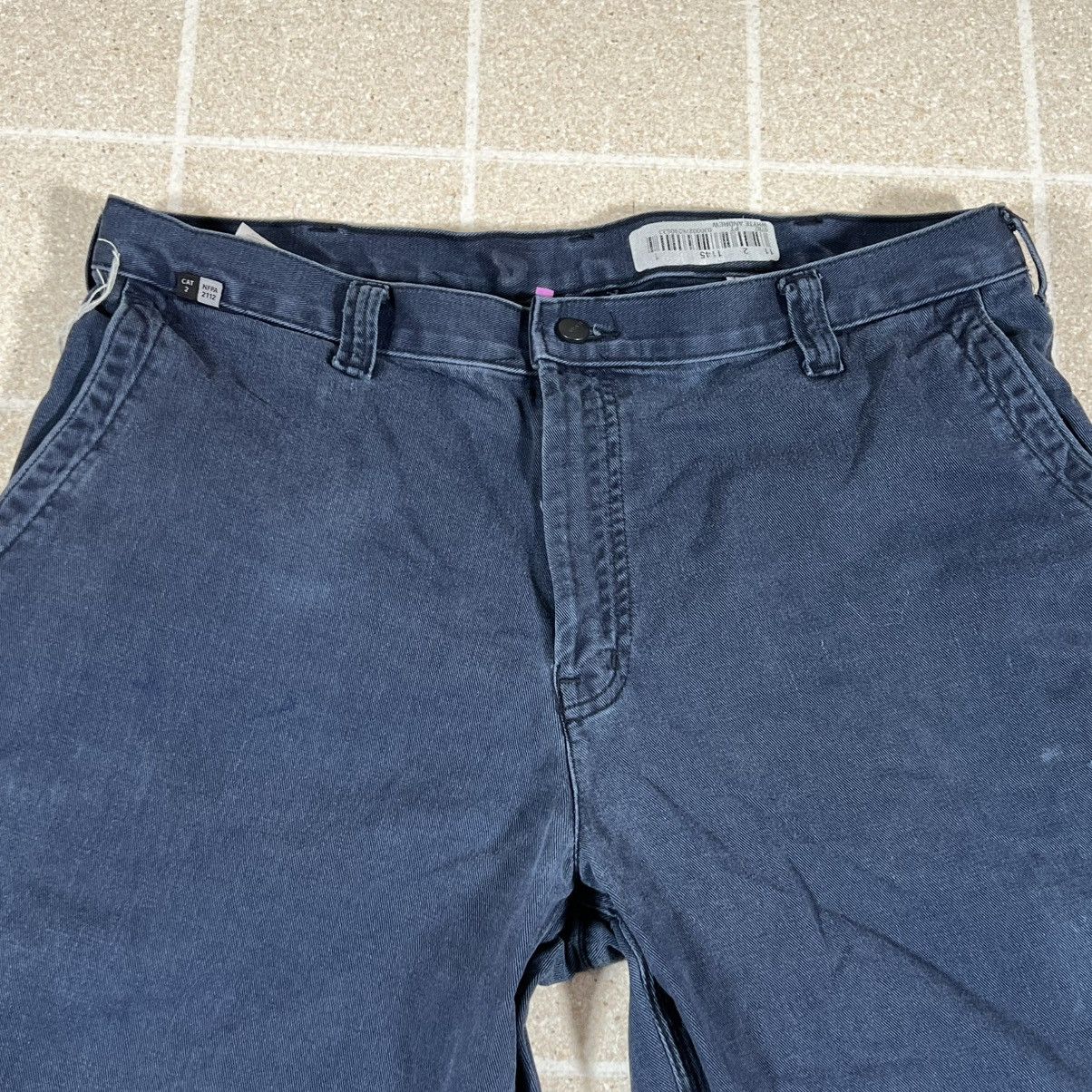Carhartt Carhartt FR Pants Navy Blue Flame Resistant Utility Workwear Size US 38 / EU 54 - 5 Thumbnail