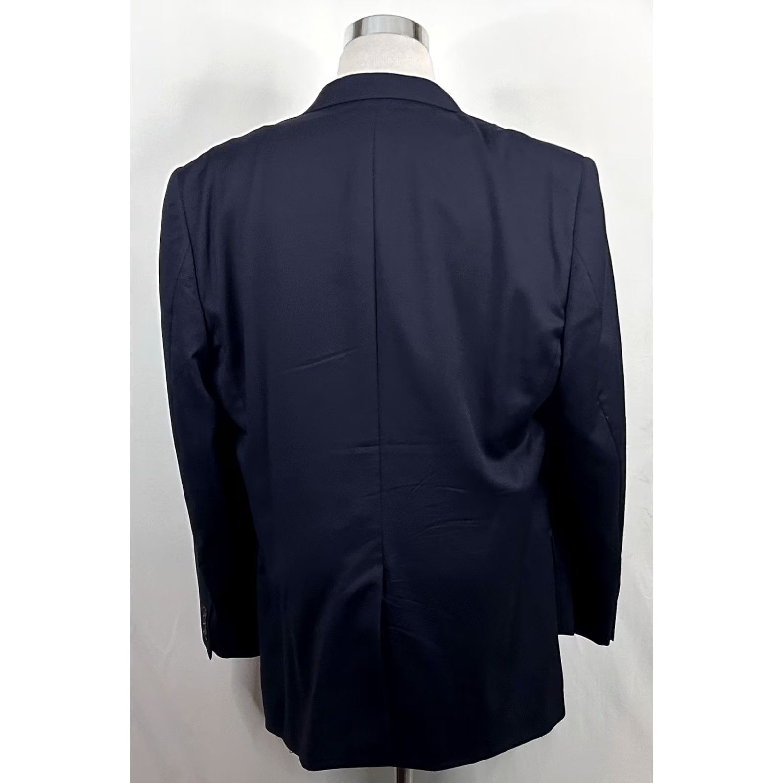 Joseph Joseph & Feiss Sport Coat 48L Wool Dark Navy Blue Two-Button Lined Vented Men Jacket JACKET coat Sport Coat Size US XS / EU 42 / 0 - 6 Thumbnail
