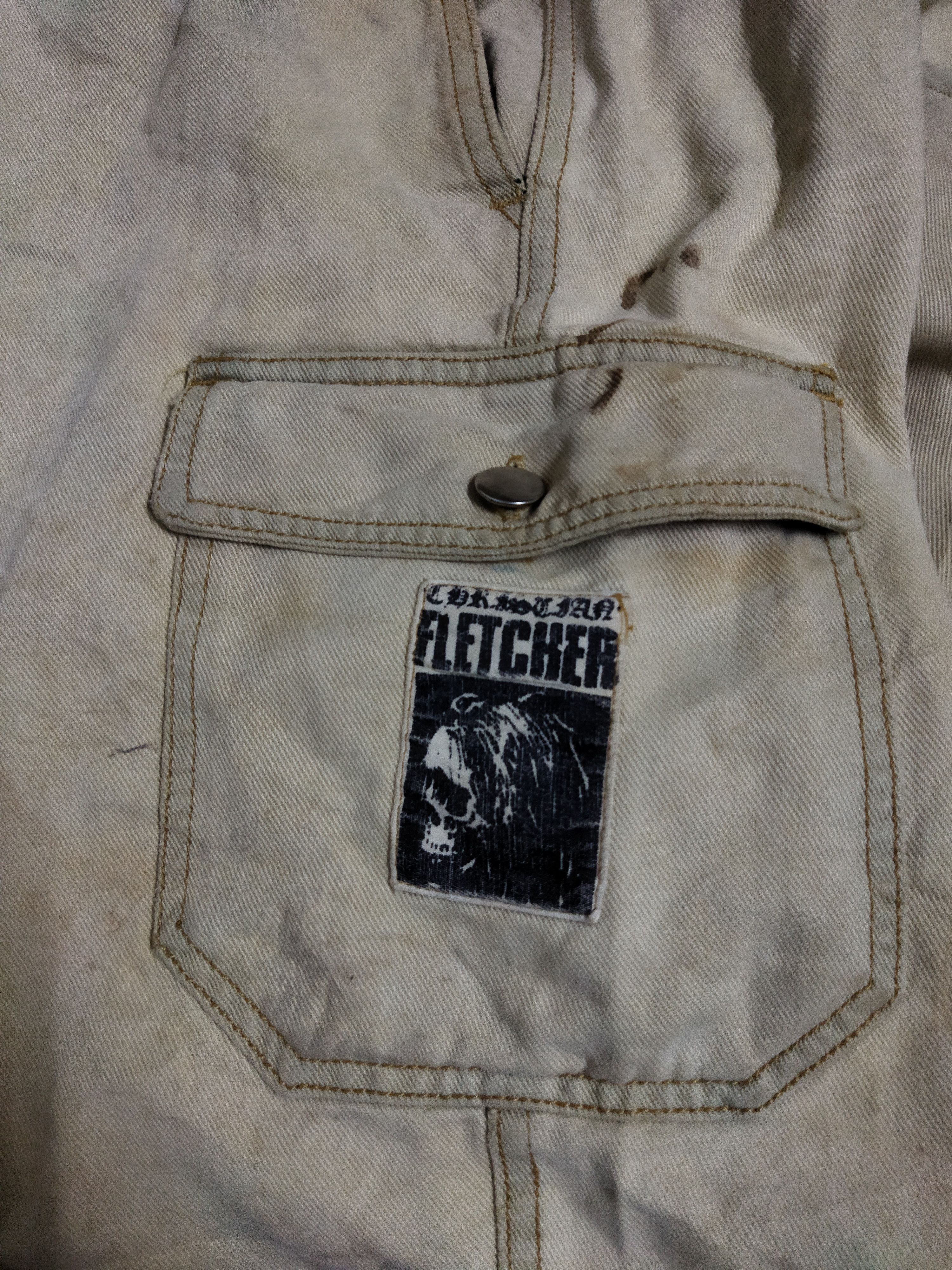 Vintage Vintage Christian Fletcher Short Pant Size US 33 - 3 Thumbnail