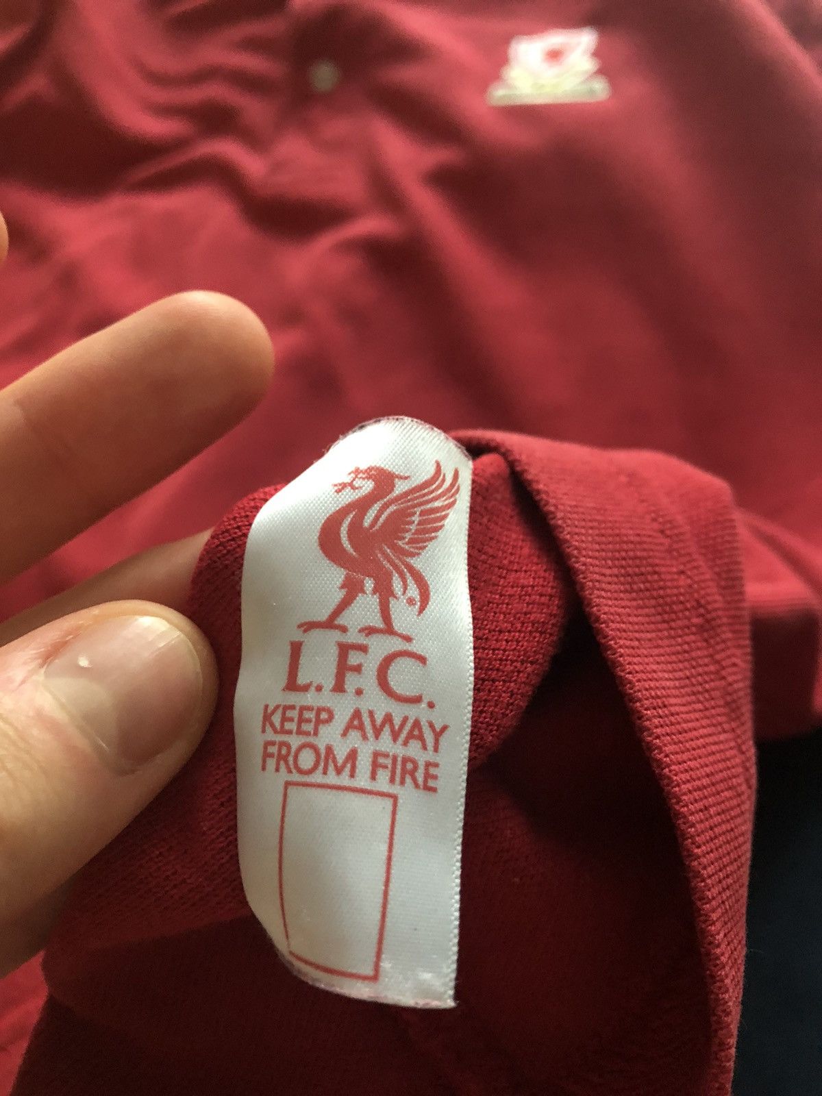 Vintage VINTAGE LIVERPOOL FC OFFICIAL FOOTBALL SOCCER POLO SHIRT Size US L / EU 52-54 / 3 - 7 Thumbnail