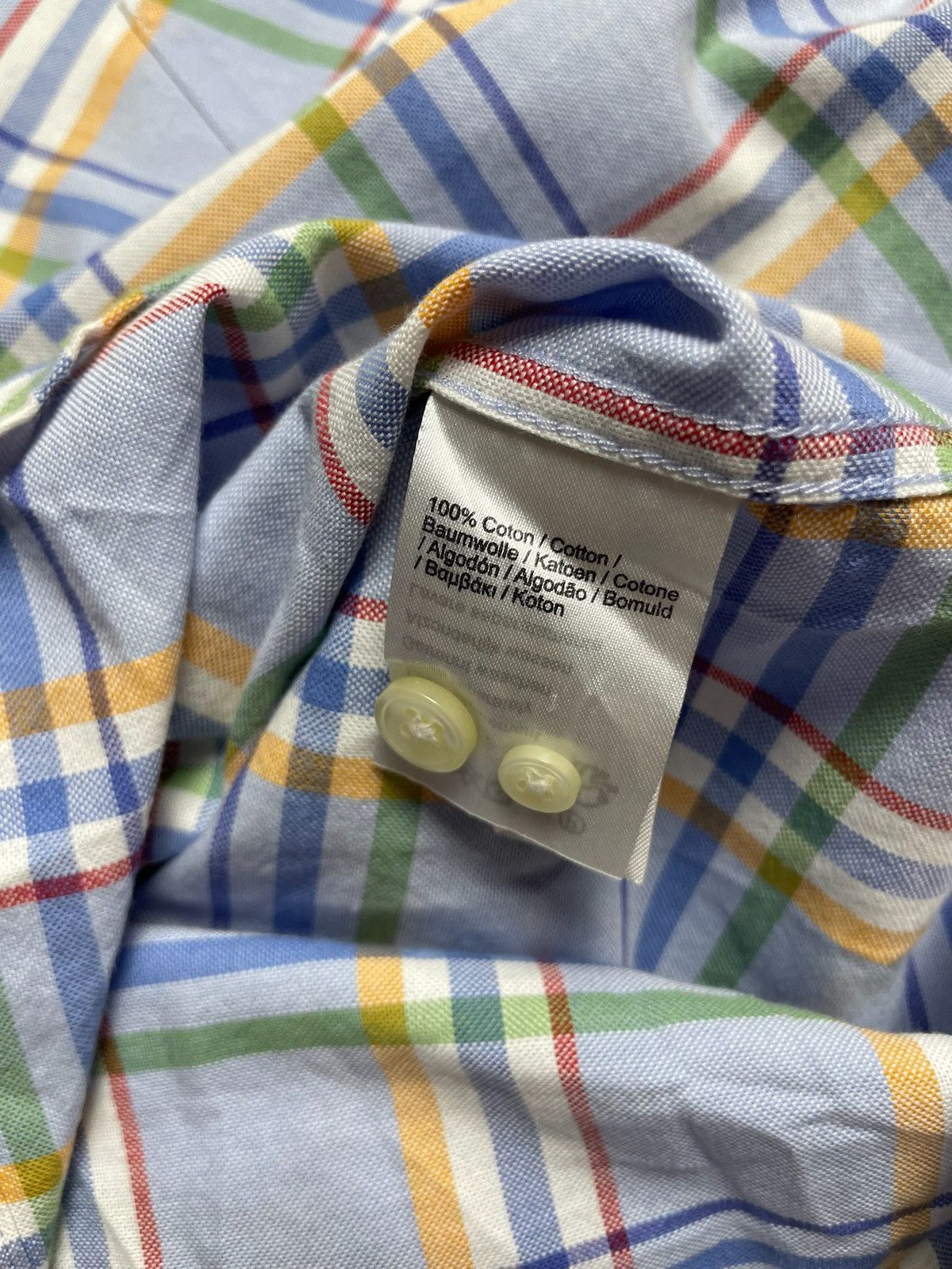 Lacoste Lacoste plaid shirt size S small rare short sleeve Size US S / EU 44-46 / 1 - 4 Thumbnail