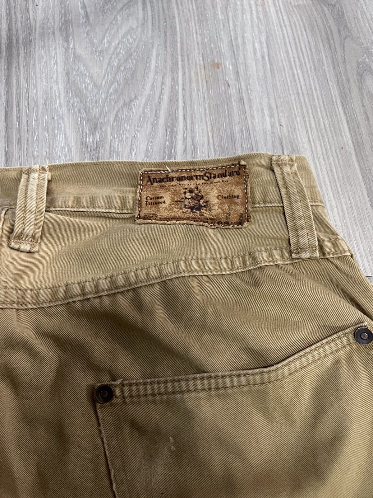 ANACHRONORM 🔥 ANACHRONORM - RARE 💥 Vintage Sanforized Hard Cotton Pants Size US 30 / EU 46 - 7 Thumbnail