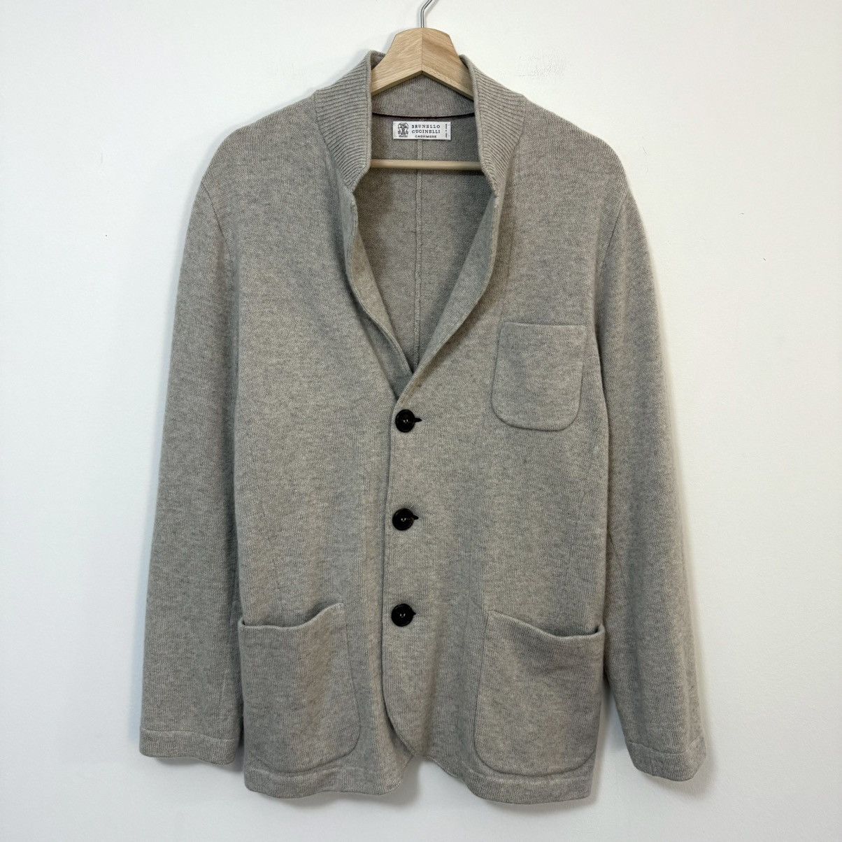 Brunello Cucinelli Brunello Cucinelli 100% Cashmere Made In Italy Cardigan Size US M / EU 48-50 / 2 - 1 Thumbnail
