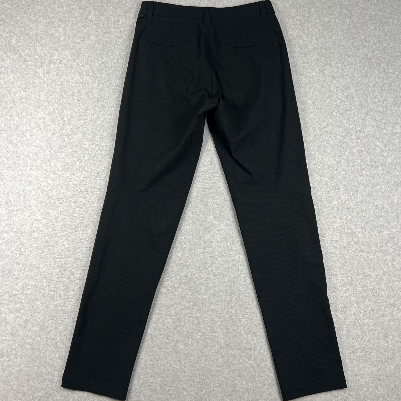 Lululemon Lululemon Commission Pants Mens 28x30 Black Slim Fit Ventlight Stretch M5952S Size US 28 / EU 44 - 2 Thumbnail