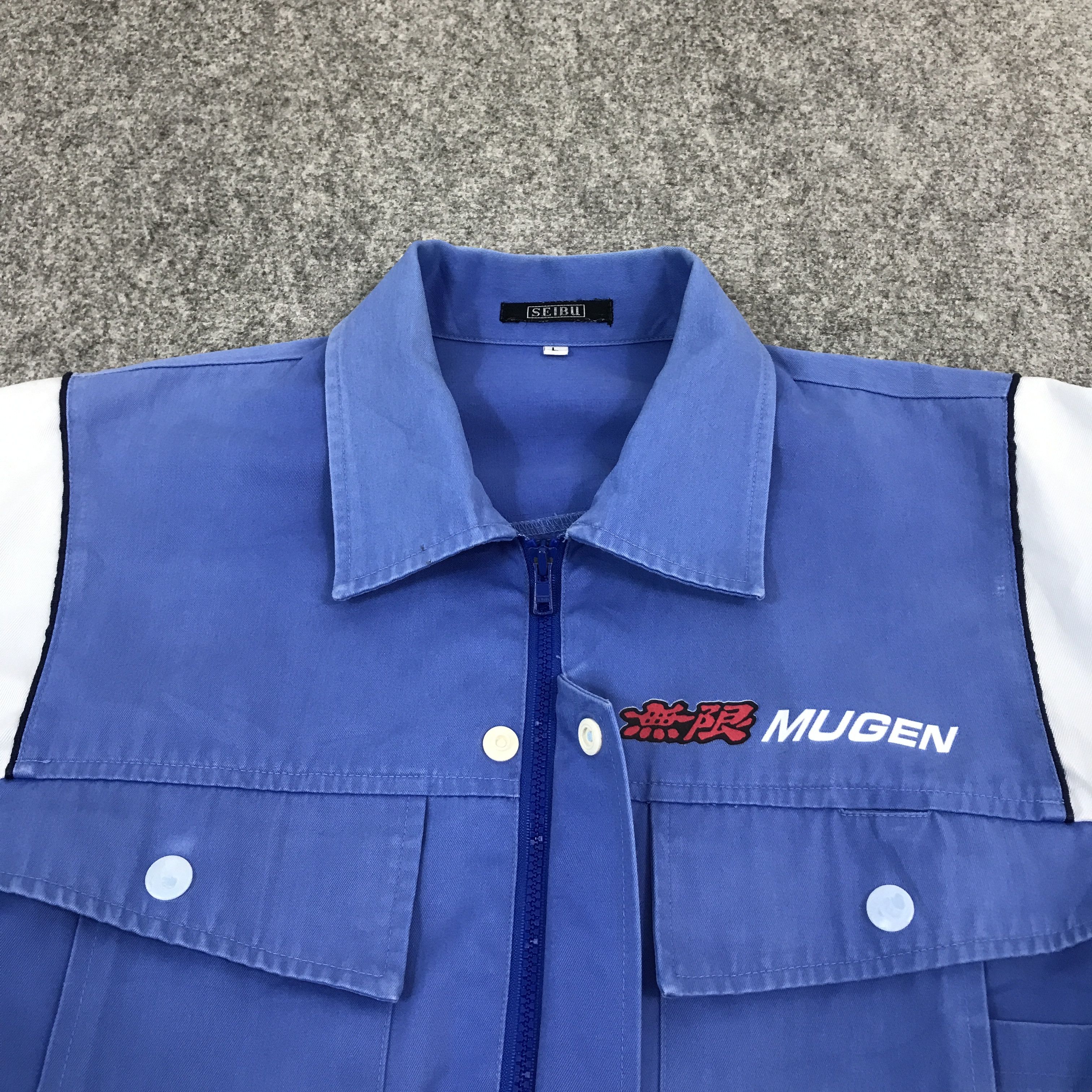 Honda × Japanese Brand × Sports Specialties Vtg honda mugen power work uniform Japan jacket Size US L / EU 52-54 / 3 - 5 Thumbnail
