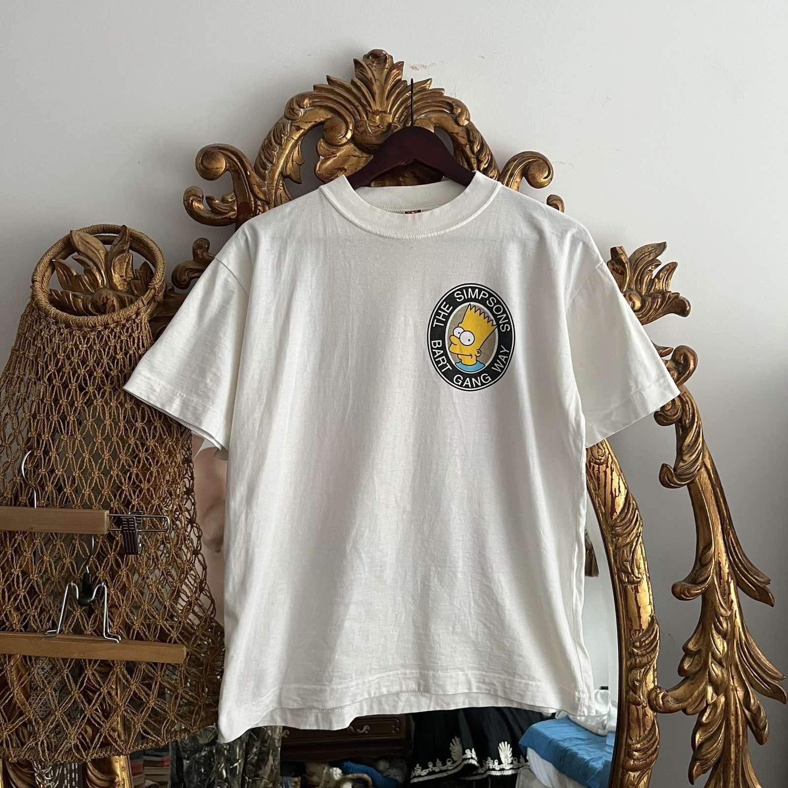 The Simpsons Vintage 90s The Simpsons TV Show Graphic T Shirt Men's Sz L Size US L / EU 52-54 / 3 - 2 Thumbnail