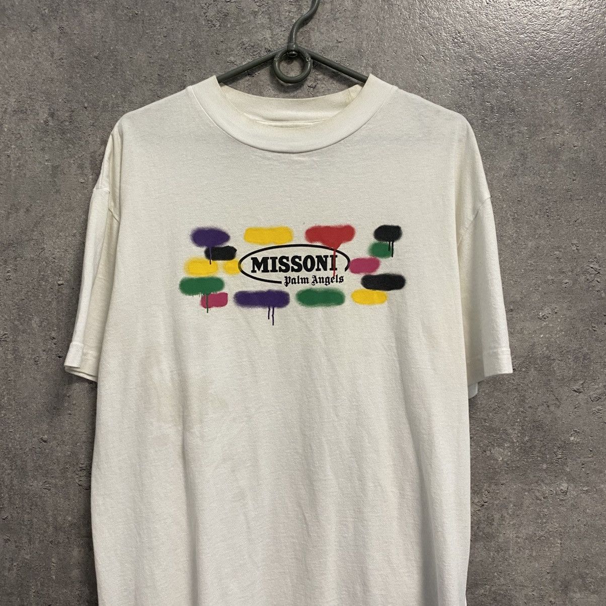 Missoni × Palm Angels Palm Angels Missoni T-Shirt Size US M / EU 48-50 / 2 - 2 Thumbnail