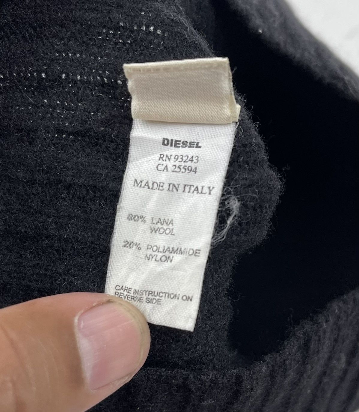 Diesel diesel beanie hat tc50 Size ONE SIZE - 4 Thumbnail