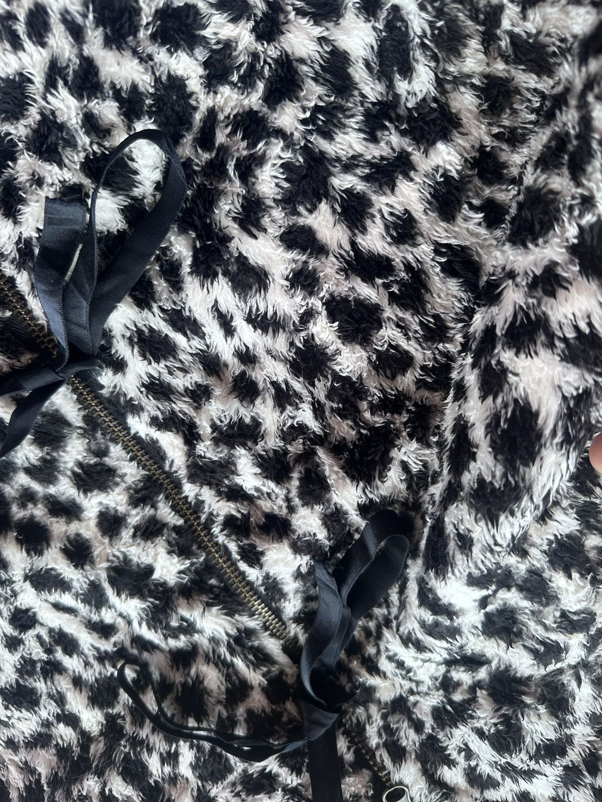 Issey Miyake RARE‼️Issey Miyake Over Lap Ear Bear Leopard Hoodie Jacket Size US S / EU 44-46 / 1 - 5 Thumbnail