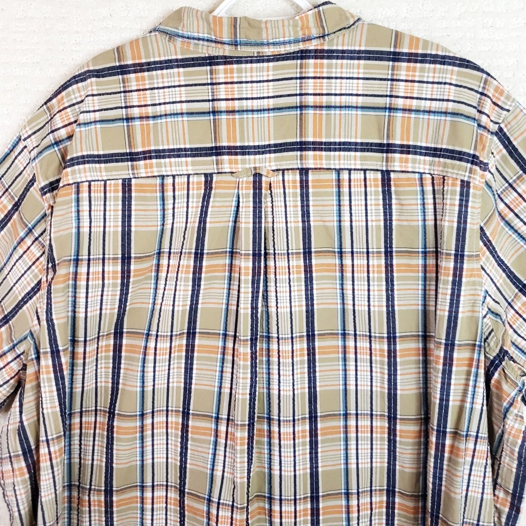 Pop Trading Company Boulder Creek Trading Company Shirt Men's 4XL Big Multicolor Cotton Plaid Short Sleeve Button-Up 4XL Mens Big & Tall Plaid Shirt Size US XXL / EU 58 / 5 - 7 Thumbnail