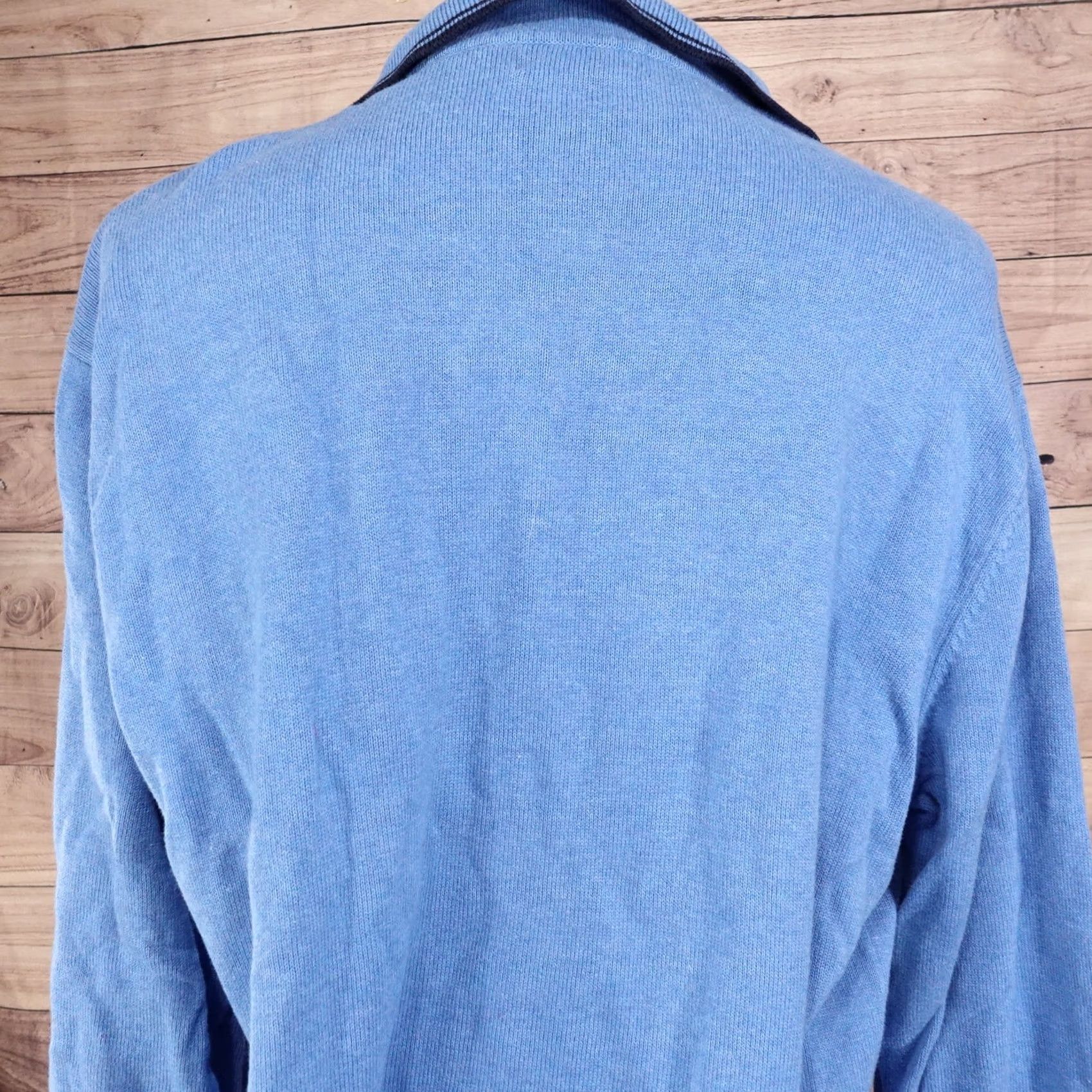 Chaps CHAPS BLUE LONG SLEEVE PULLOVER SWEATER MENS SIZE 2XL XXL Size US XXL / EU 58 / 5 - 5 Thumbnail