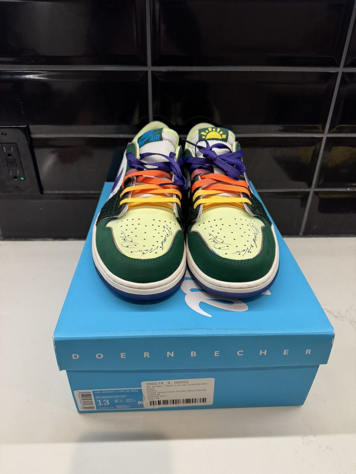Jordan Brand Air Jordan 1 Low OG “Doernbecher 2023” – Size 13 Size US 13 / EU 46 - 1 Thumbnail