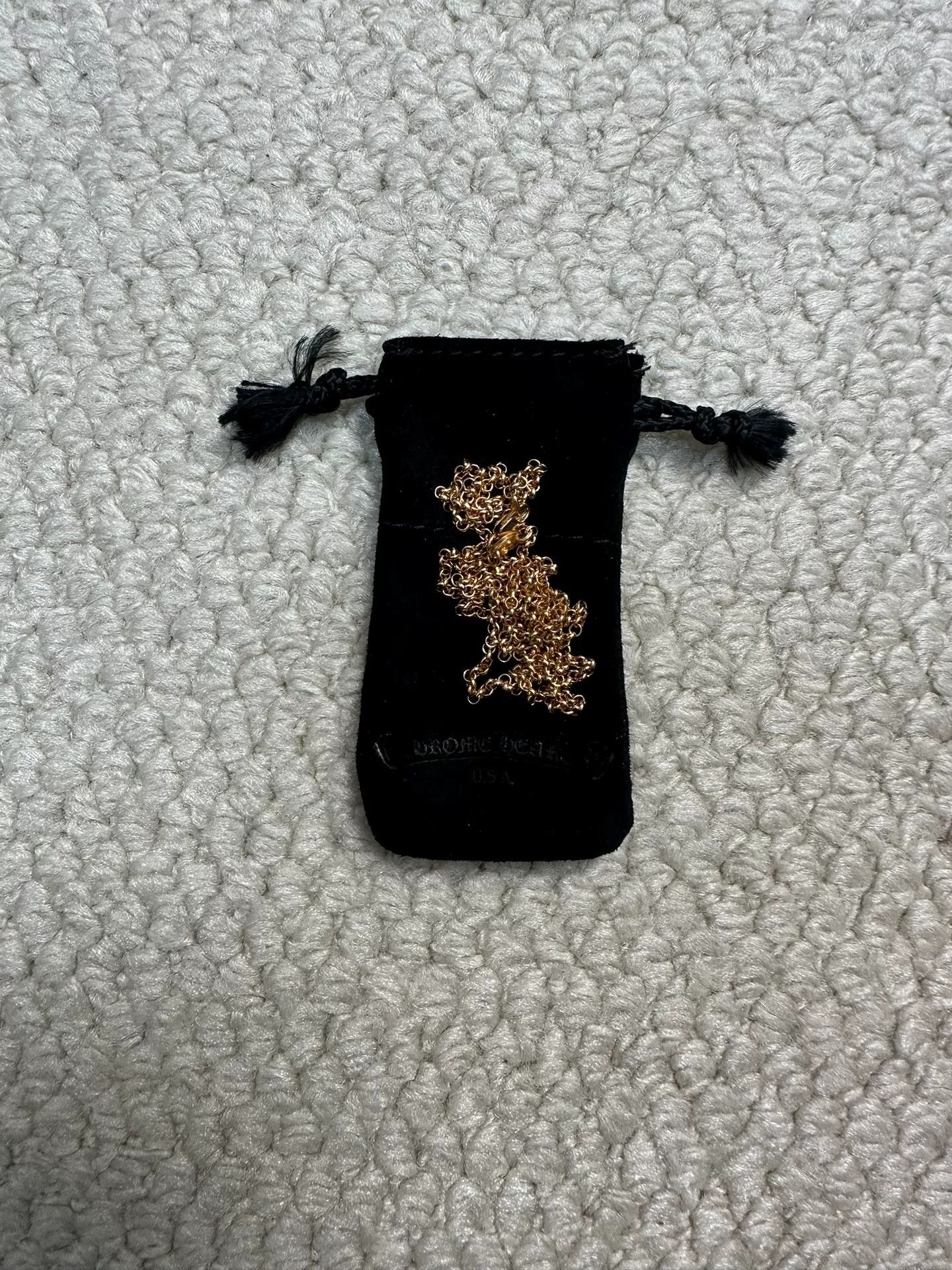 Chrome Hearts Chrome Hearts 22k RollChain Gold Necklace Size ONE SIZE - 1 Thumbnail