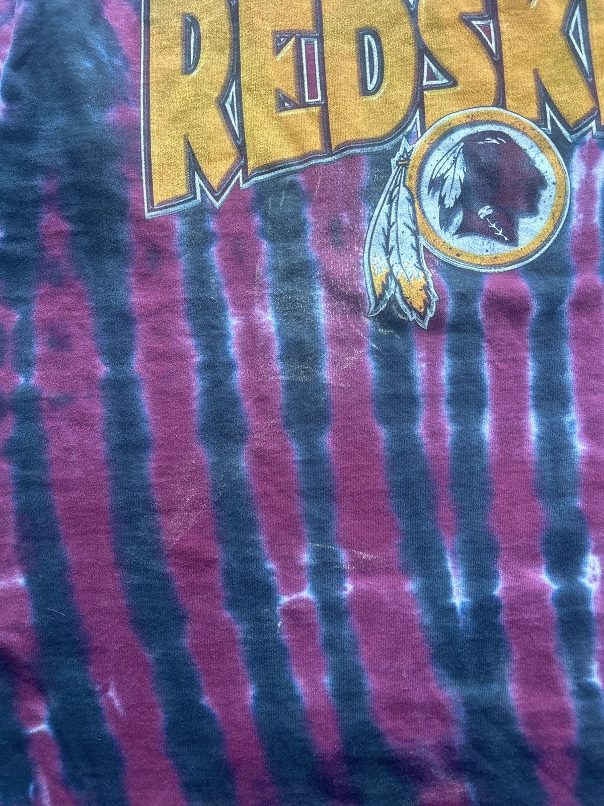 Liquid Blue × NFL × Vintage Vintage 90s Liquid Blue Washington Redskins Graphic Tee Size US XL / EU 56 / 4 - 4 Thumbnail