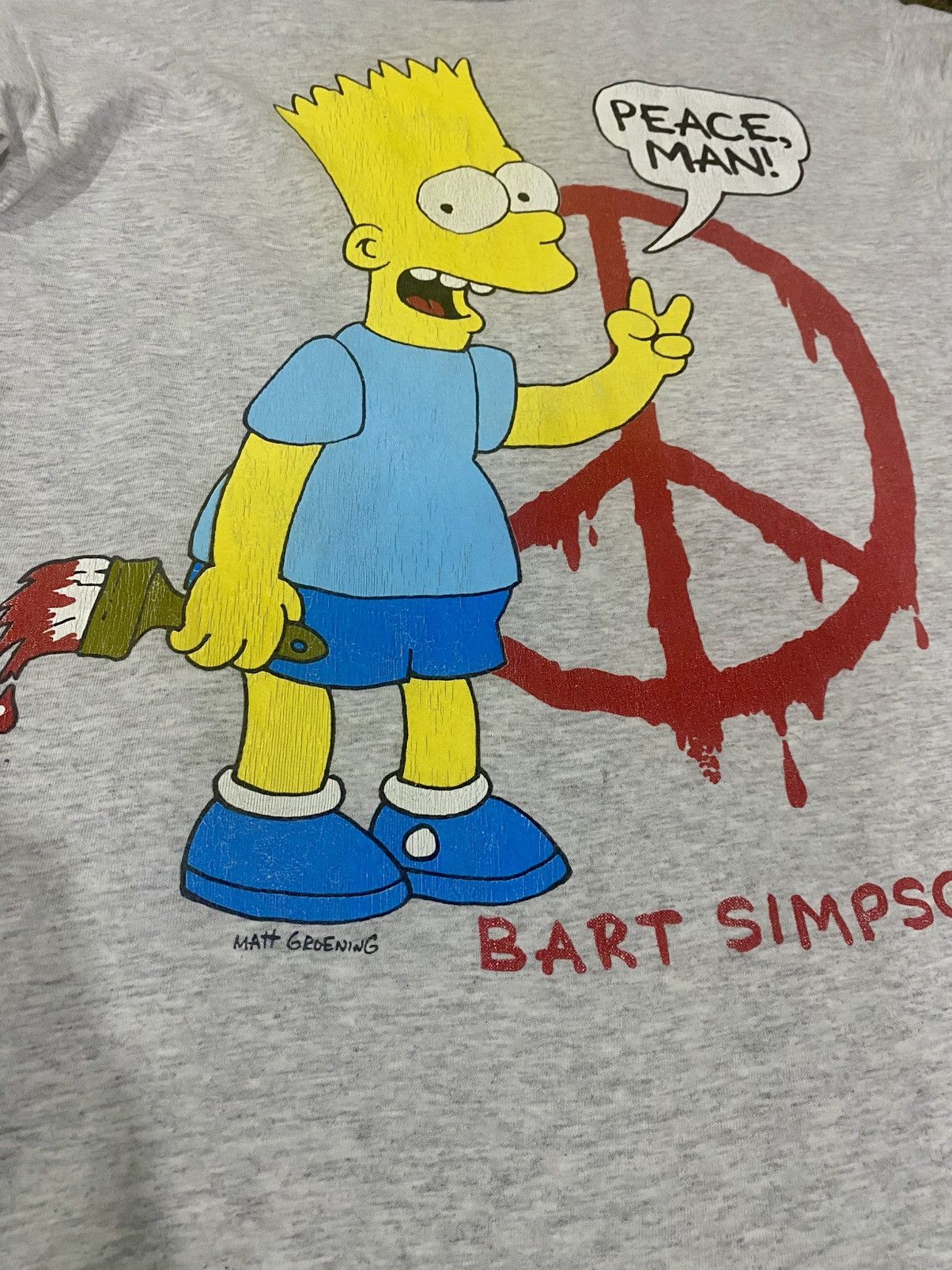 Cartoon Network × The Simpsons × Vintage vtg bart simpaon t-shirt Size US M / EU 48-50 / 2 - 2 Thumbnail