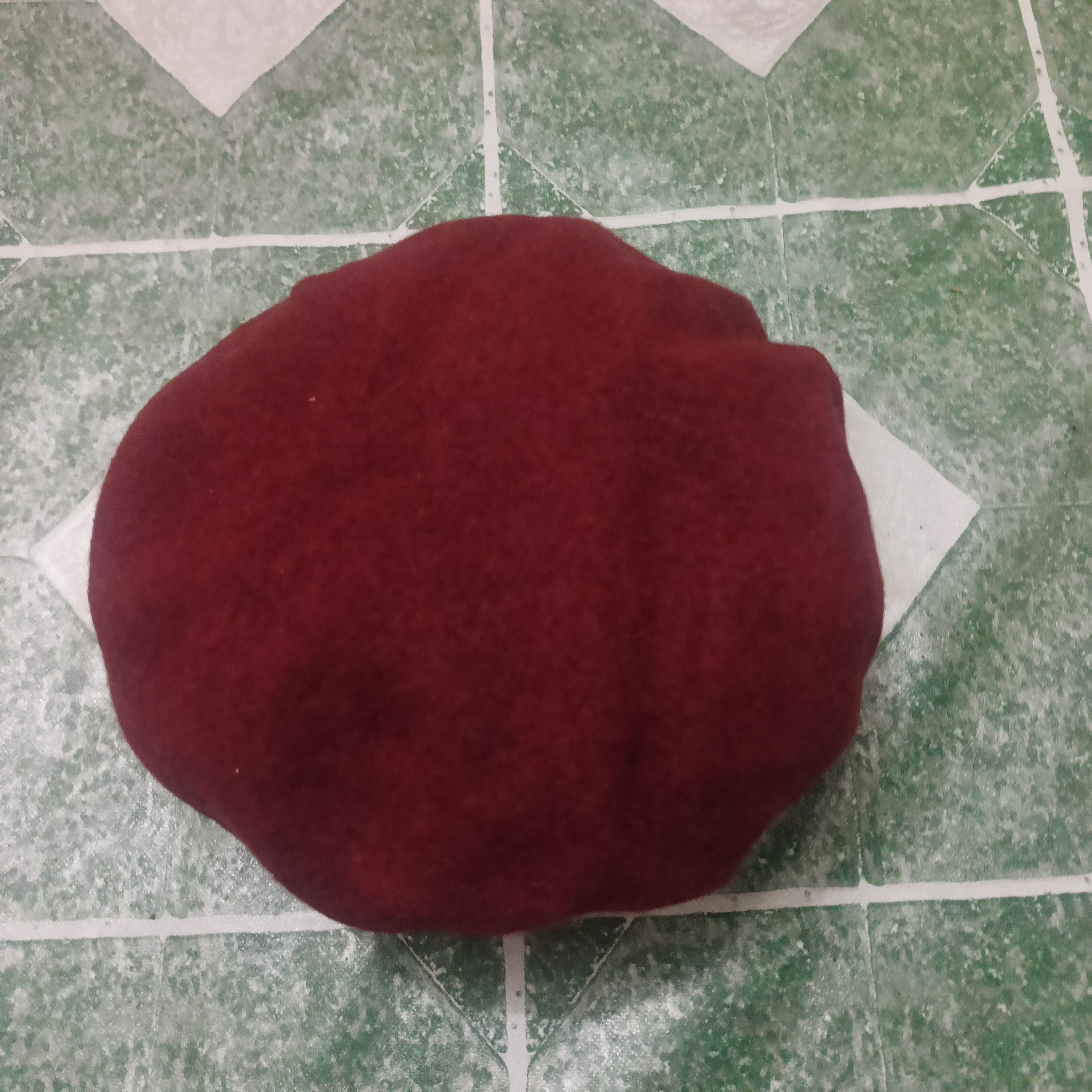 CA4LA Casira Ca4La Beret Hat Wool Maroon Size ONE SIZE - 3 Thumbnail