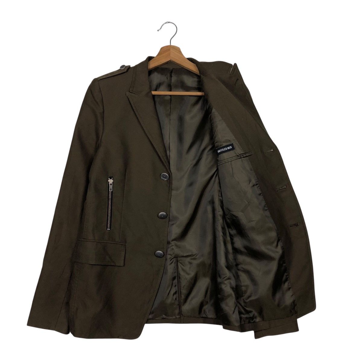 Issey Miyake 📌Cropped Biker Jacket Untitled Men Multi Pocket Astro Style Size US M / EU 48-50 / 2 - 13 Thumbnail